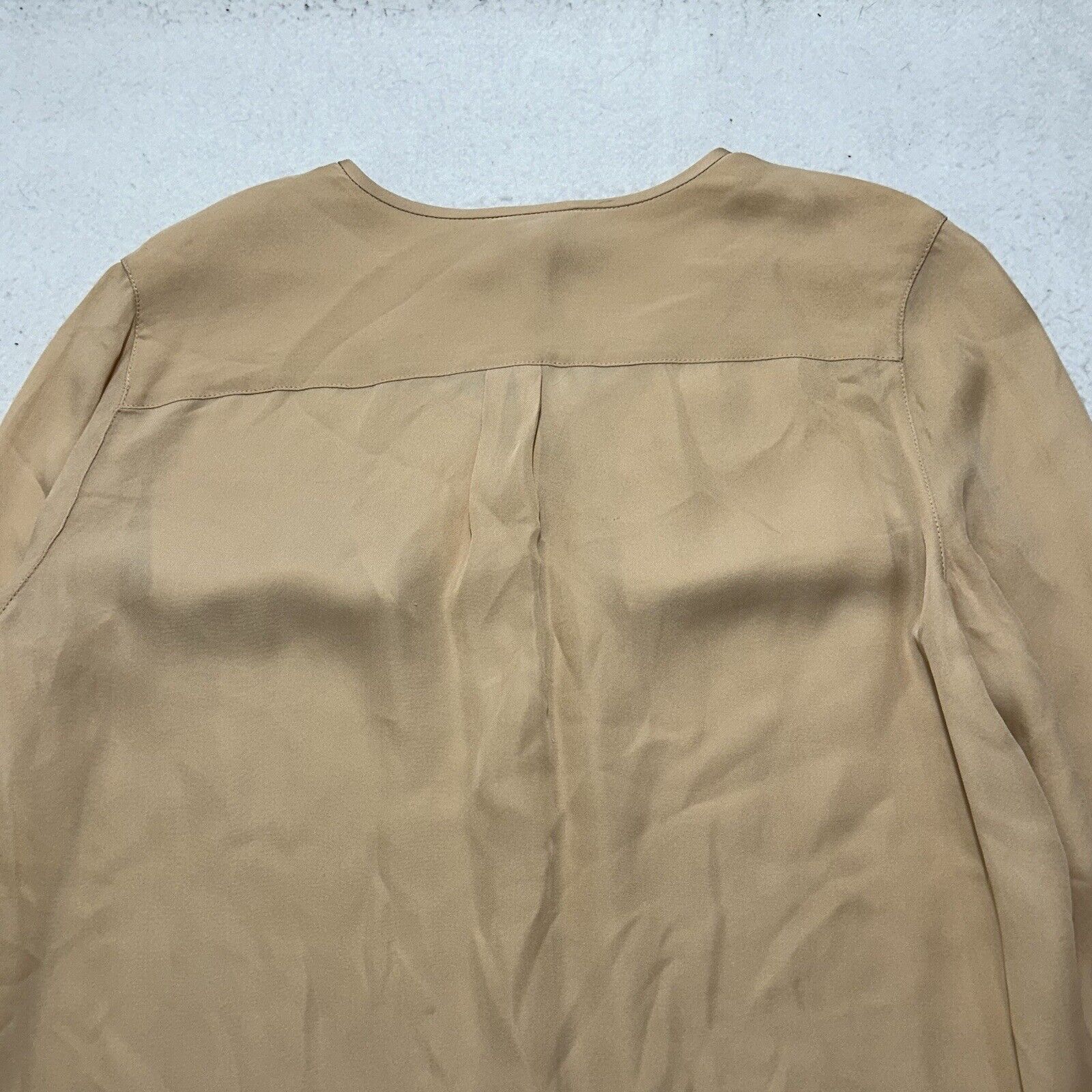 Joie Joie Small Blush Pink Pure Silk Concealed Button Up Blouse Size S / US 4 / IT 40 - 11 Thumbnail