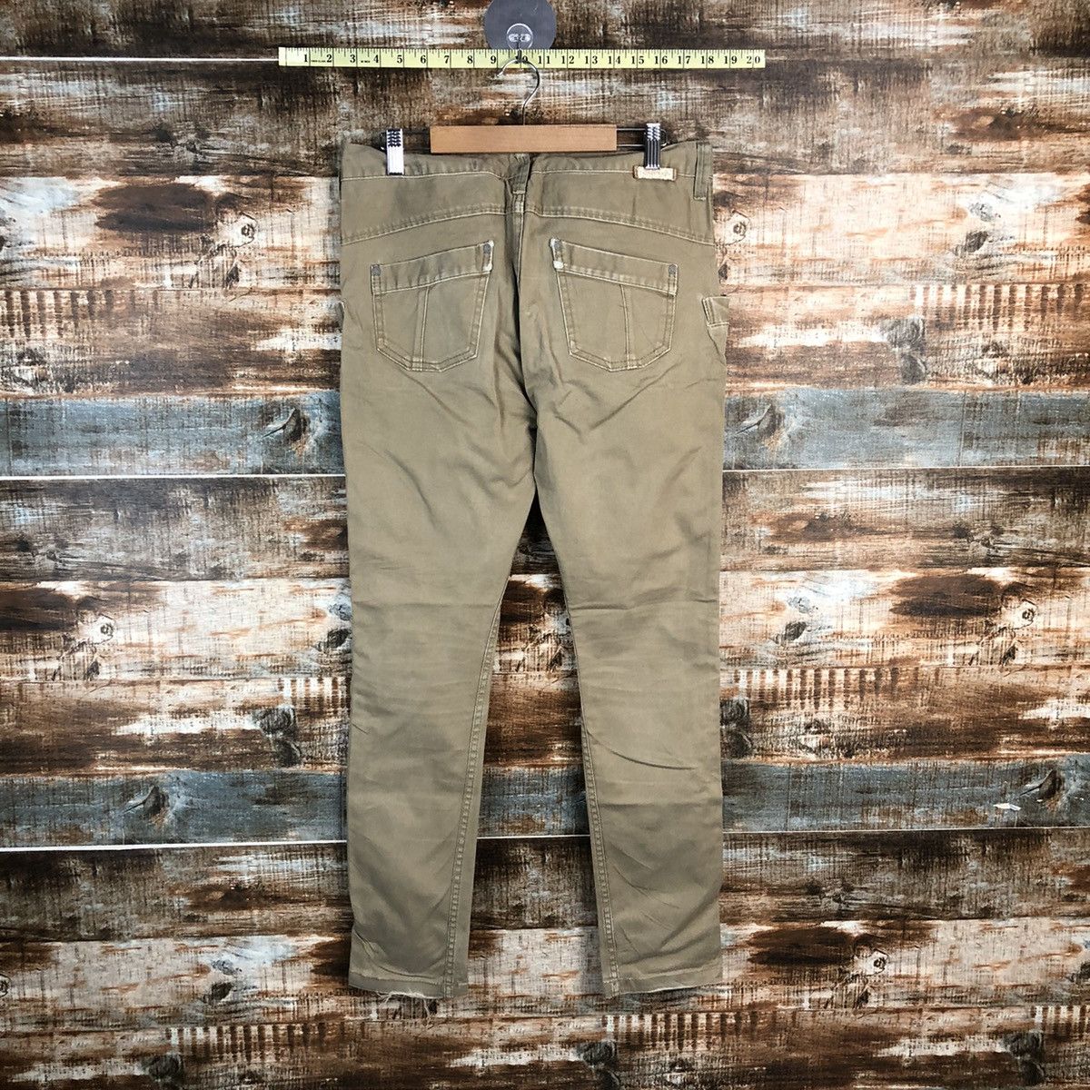 Japanese Brand DLL Ant Gauge made in japan Brown Casual Pants #C106 Size US 30 / EU 46 - 11 Thumbnail