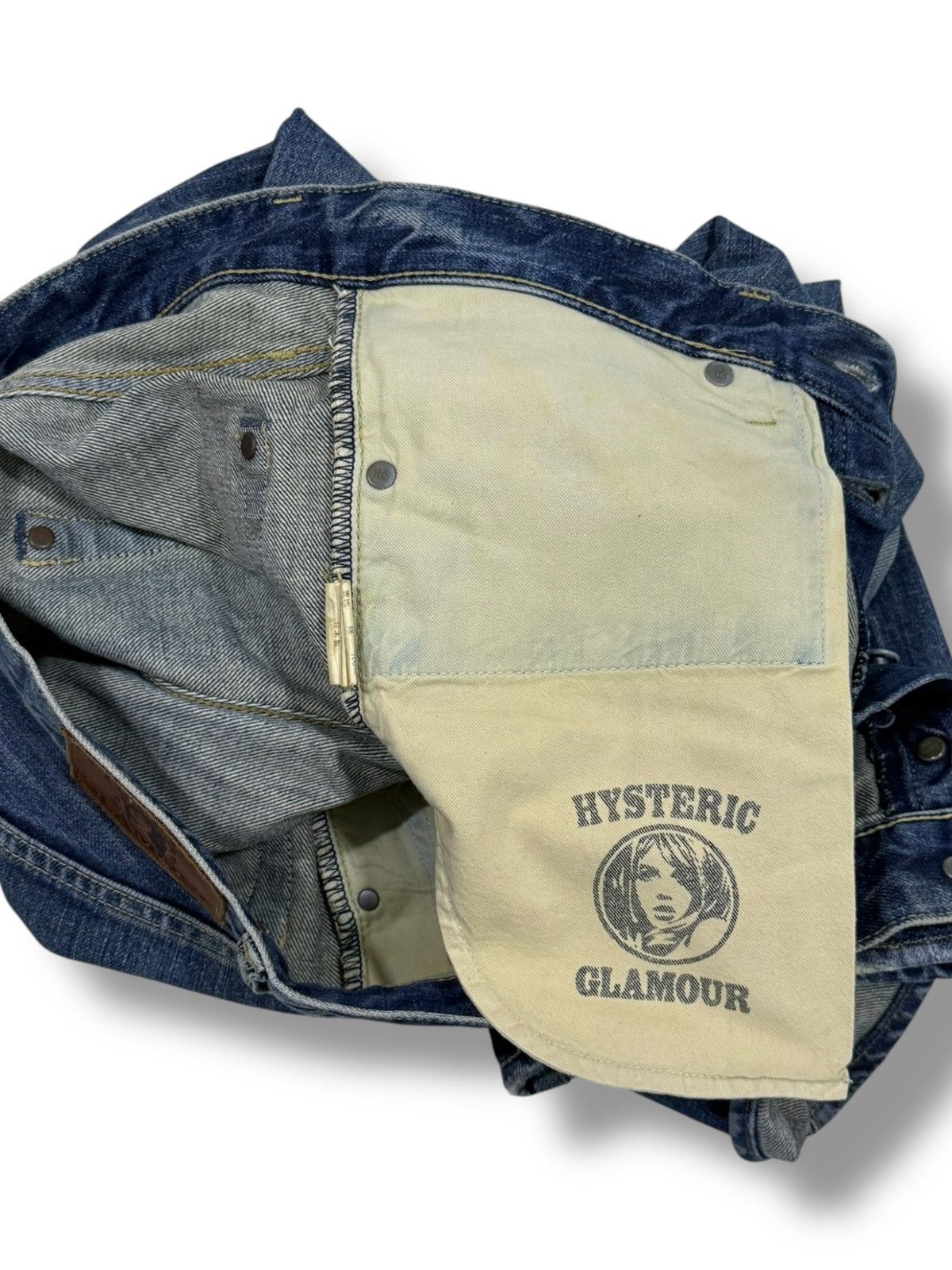 Hysteric Glamour HYSTERIC GLAMOUR SELVEDGE JAPANESE BRAND DENIM Size US 32 / EU 48 - 15 Thumbnail