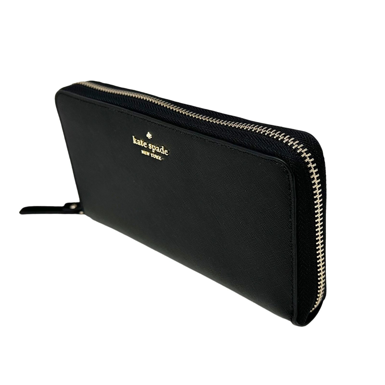 Kate Spade Kate Spade Laurel Way Neda Large Wallet in Black WLRU6061 Size ONE SIZE - 4 Thumbnail