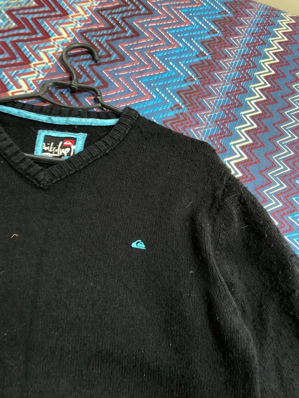 Quiksilver × Vintage Vintage 90's Quiksilver Logo Sweater Jumpe Size XL / US 12-14 / IT 48-50 - 10 Thumbnail