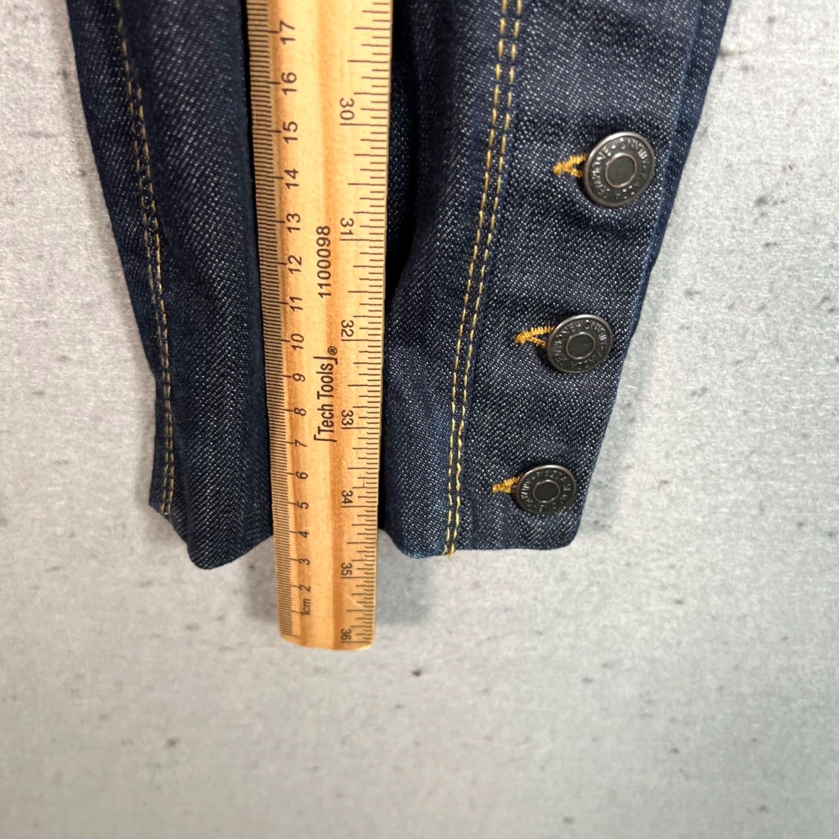 Piazza Sempione Piazza Sempione Womens Denim Riding Pants 28 Inch Waist Blue Button Detailing Size 28" / US 6 / IT 42 - 6 Thumbnail