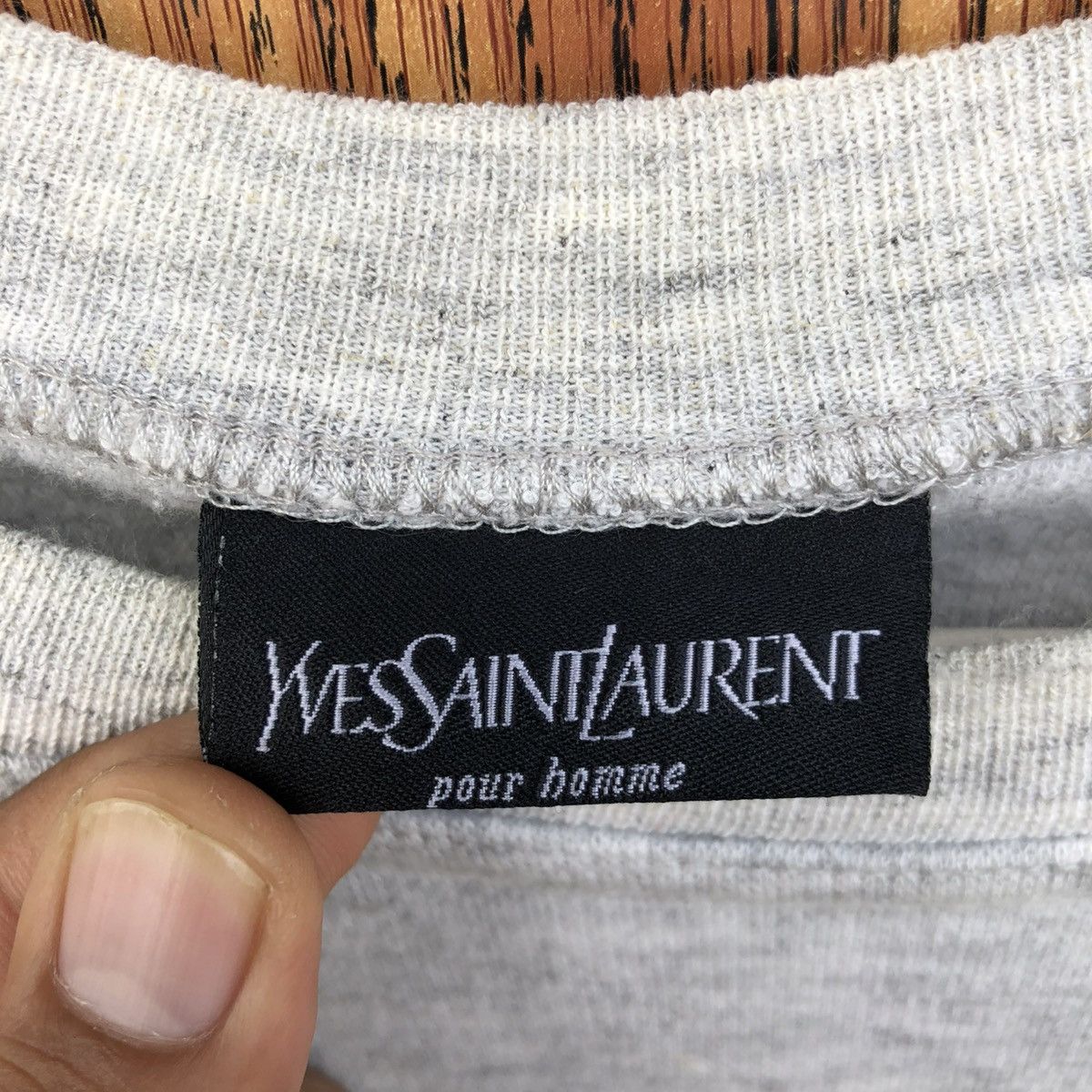 Yves Saint Laurent Vintage Yves Saint Laurent Sweatshirt Size US M / EU 48-50 / 2 - 9 Thumbnail