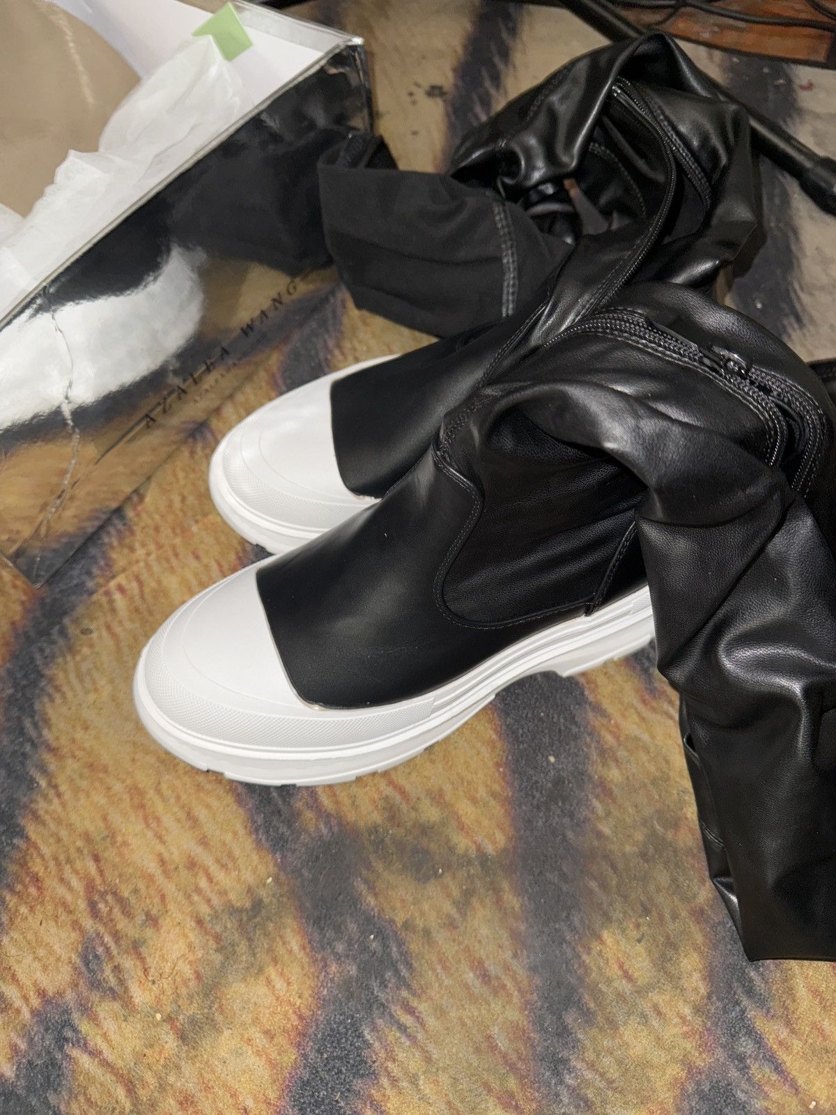 Alexander Wang Alex Wangs Woman’s Black Boots Size US 7.5 / IT 37.5 - 6 Thumbnail