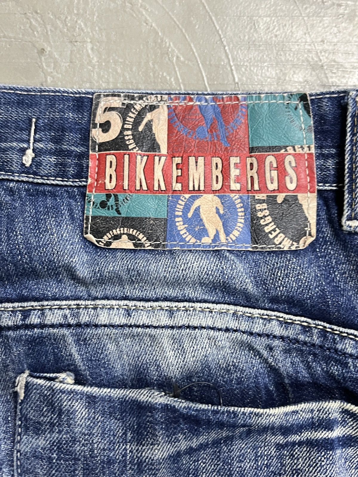Dirk Bikkembergs Dirk Bikkembergs Vintage Denim LGB style Tactical Pants Size US 34 / EU 50 - 13 Thumbnail