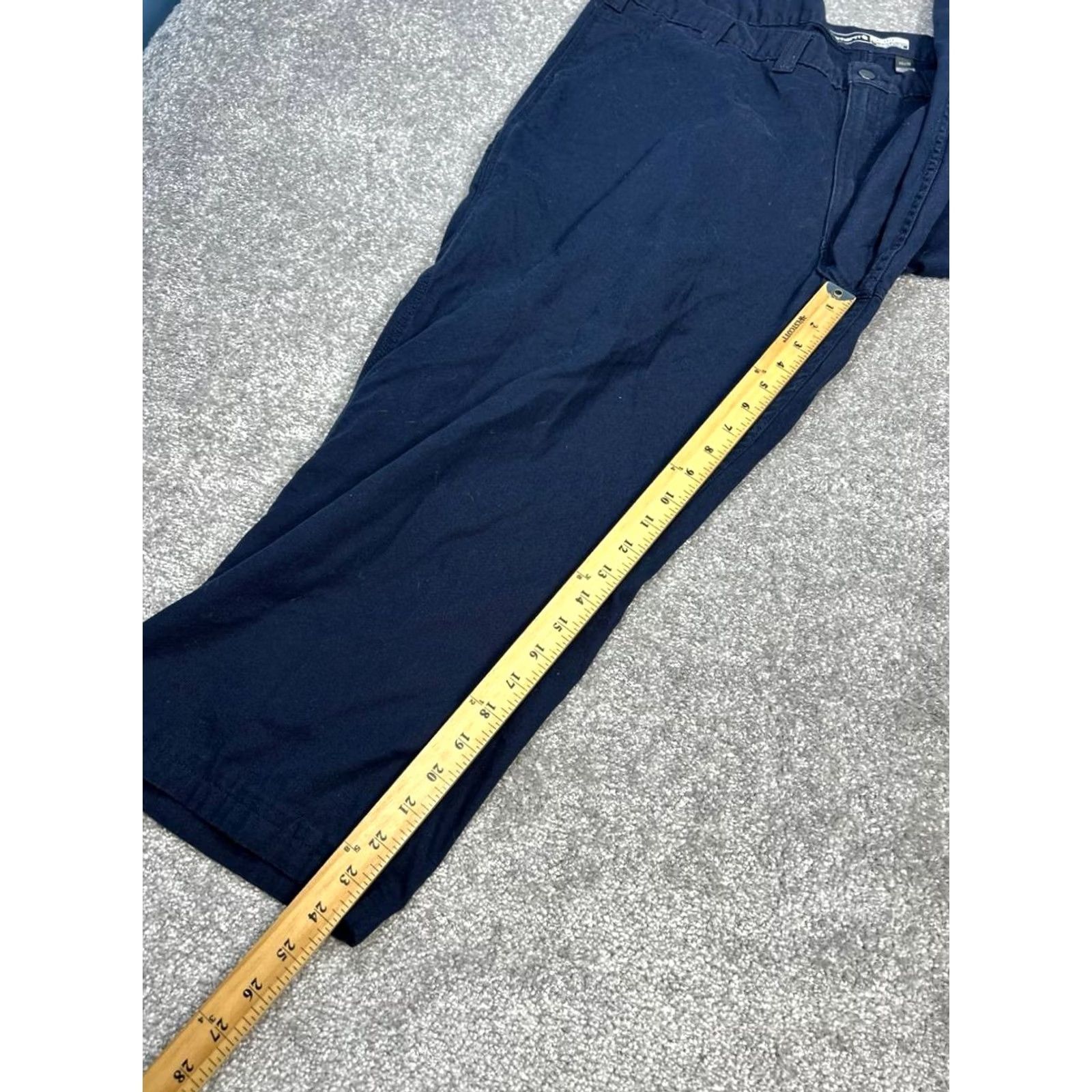 Carhartt Carhartt Rugged Flex Relaxed Fit Canvas Work Pants Mens 44 Blue Cotton High Rise - Nicaragua Size US 44 / EU 60 - 5 Thumbnail