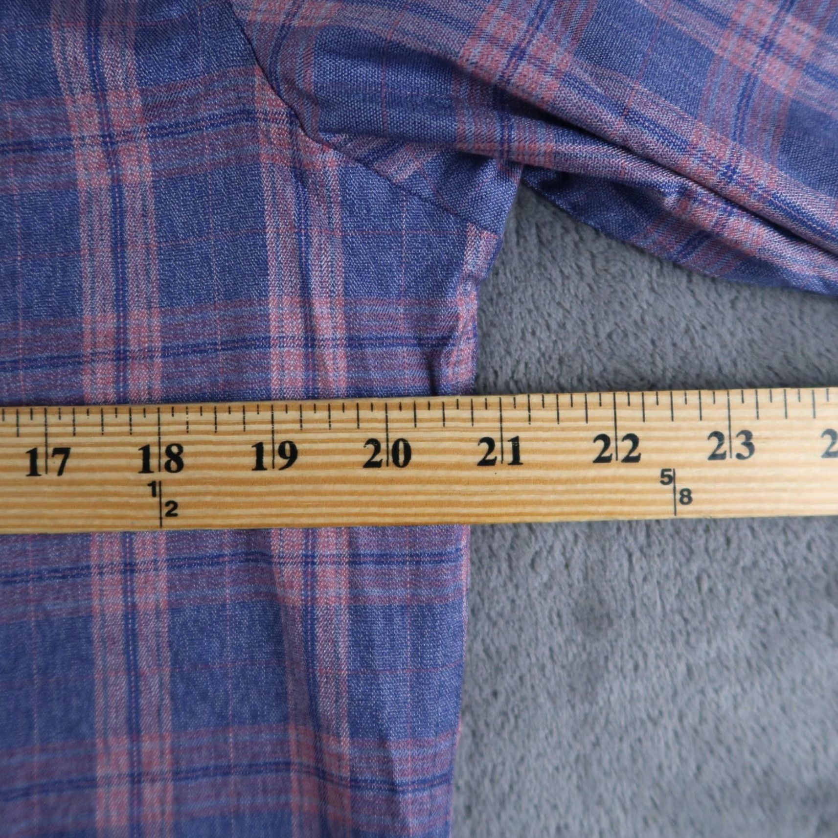 Vintage Twillory Button-Up Shirt Men M Medium Tailored Fit Plaid Stretch Wrinkle Resistant Twill Casual Travel Long Sleeve Size US M / EU 48-50 / 2 - 5 Thumbnail