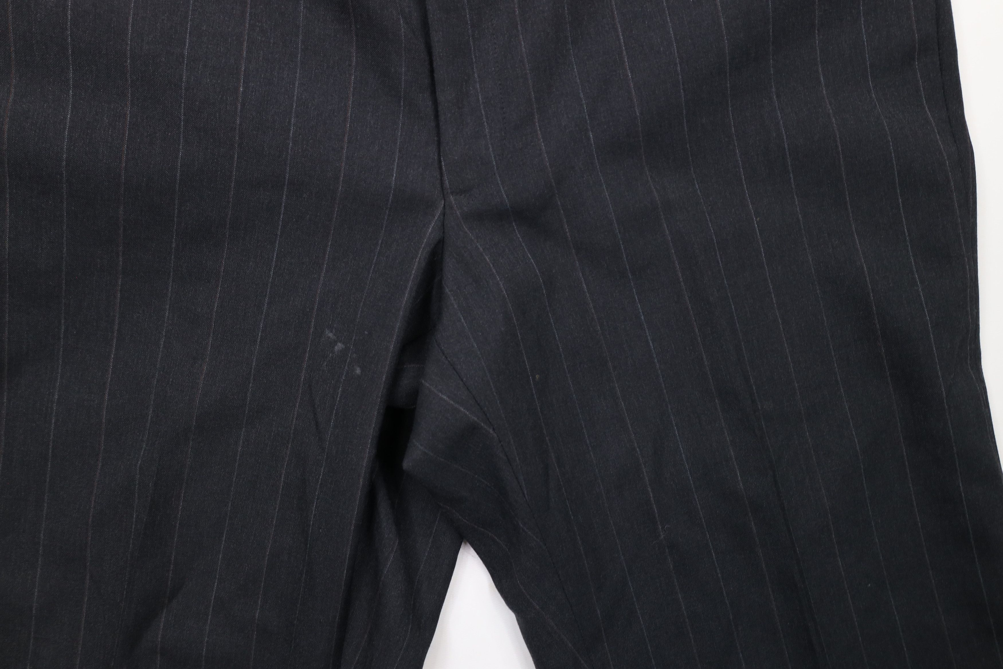 Vintage Vintage 70s Streetwear Pinstriped Wide Leg Chino Pants USA Size US 34 / EU 50 - 5 Thumbnail