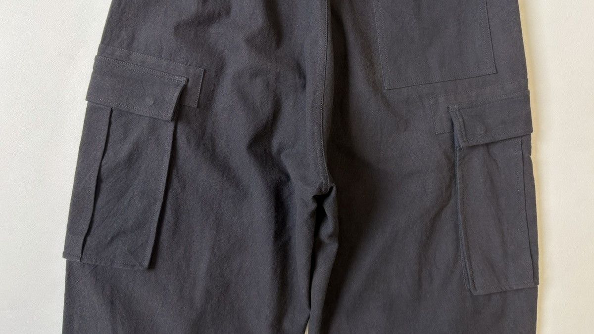 Story Mfg. Black Wide Leg ‘Paco’ Cargo Pants Size US 36 / EU 52 - 16 Thumbnail