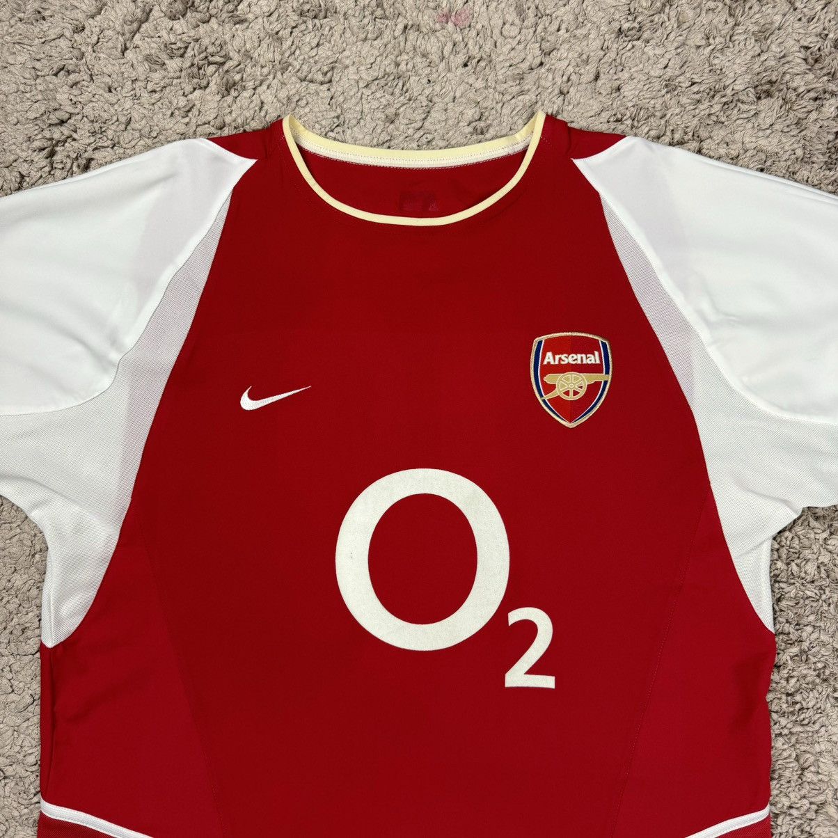Nike × Vintage BERGKAMP 10 Vintage Arsenal Home Jersey Size US M / EU 48-50 / 2 - 5 Thumbnail