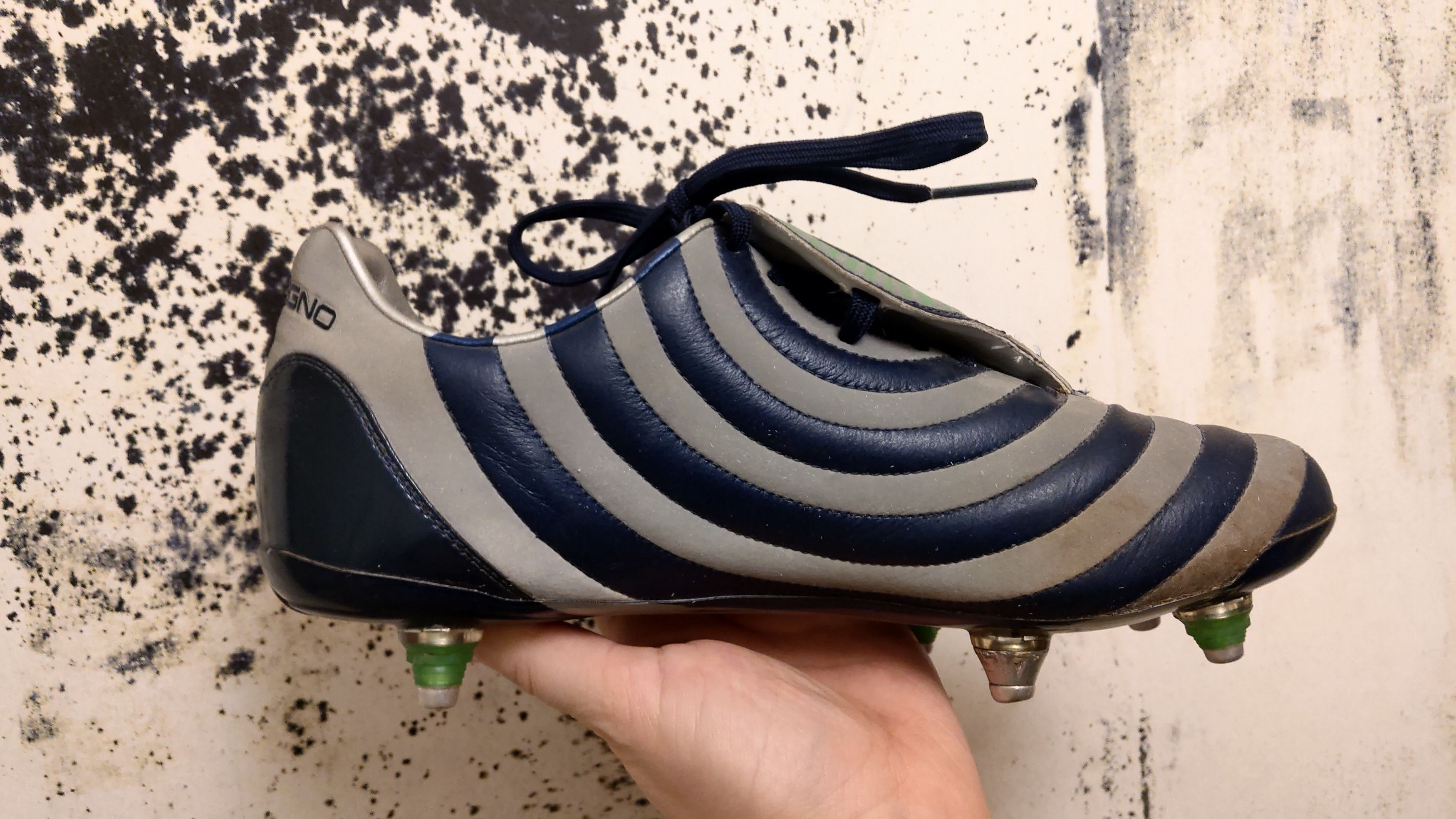 Dirk Bikkembergs 3M Reflective Soccer Leather Trainers Football Sneakers 3M Size US 9.5 / EU 42-43 - 11 Thumbnail