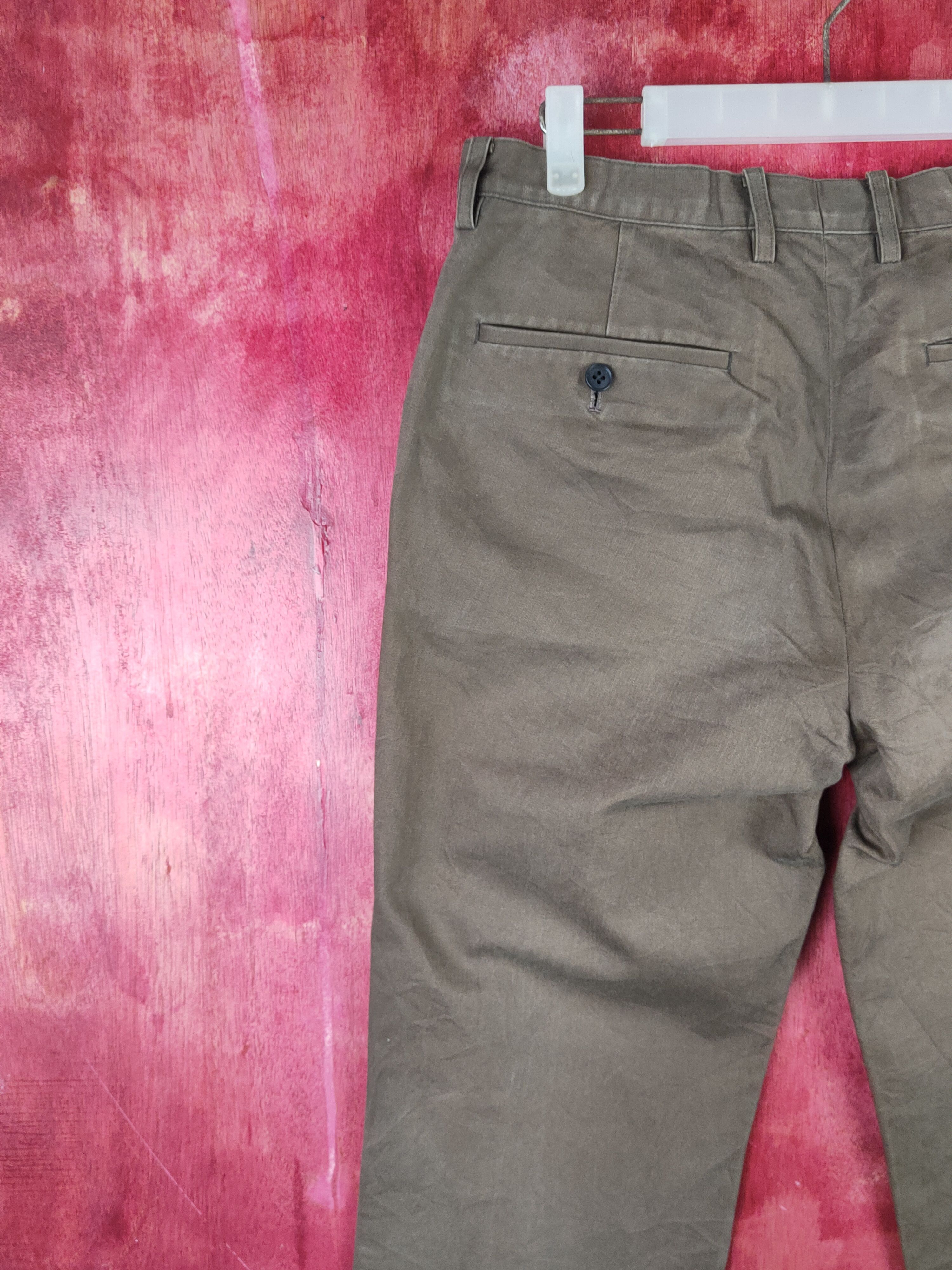 Japanese Brand × Vintage Japanese Brand Dark Brown vintage Casual Pants #S1427 Size US 31 - 8 Thumbnail