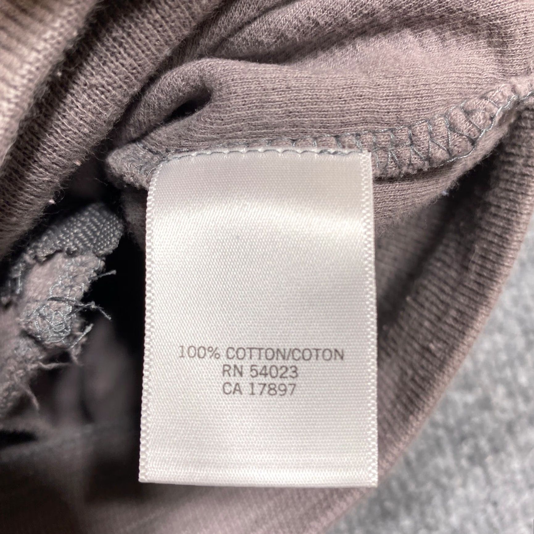 Banana Republic Banana Republic Full Zip Sweater Mens Large Mauve Cotton Slub Mock Neck Size US L / EU 52-54 / 3 - 3 Thumbnail