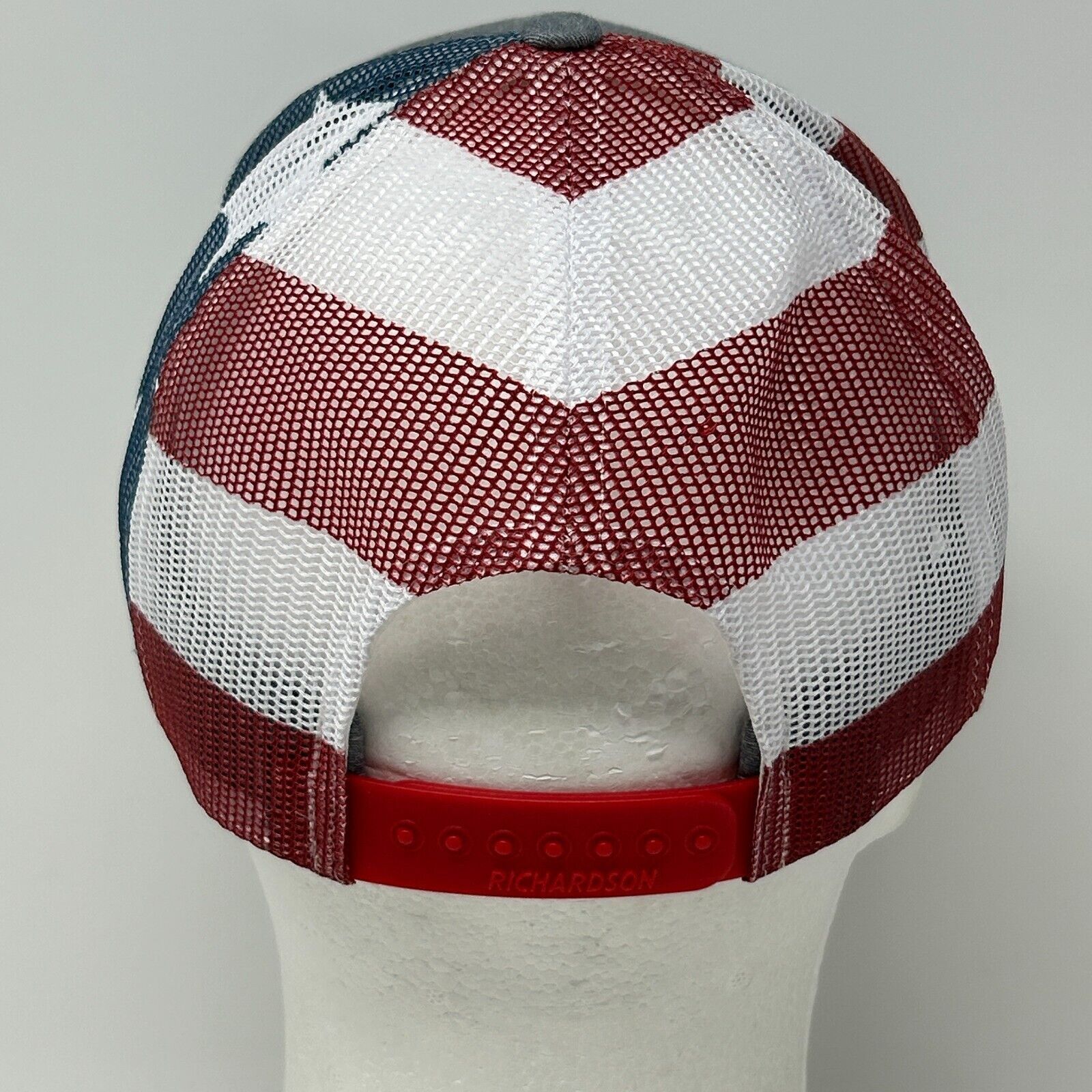 Richardson IT Avalon Trucker Hat Baseball Cap USA Flag Patriotic Tech Size ONE SIZE - 3 Thumbnail