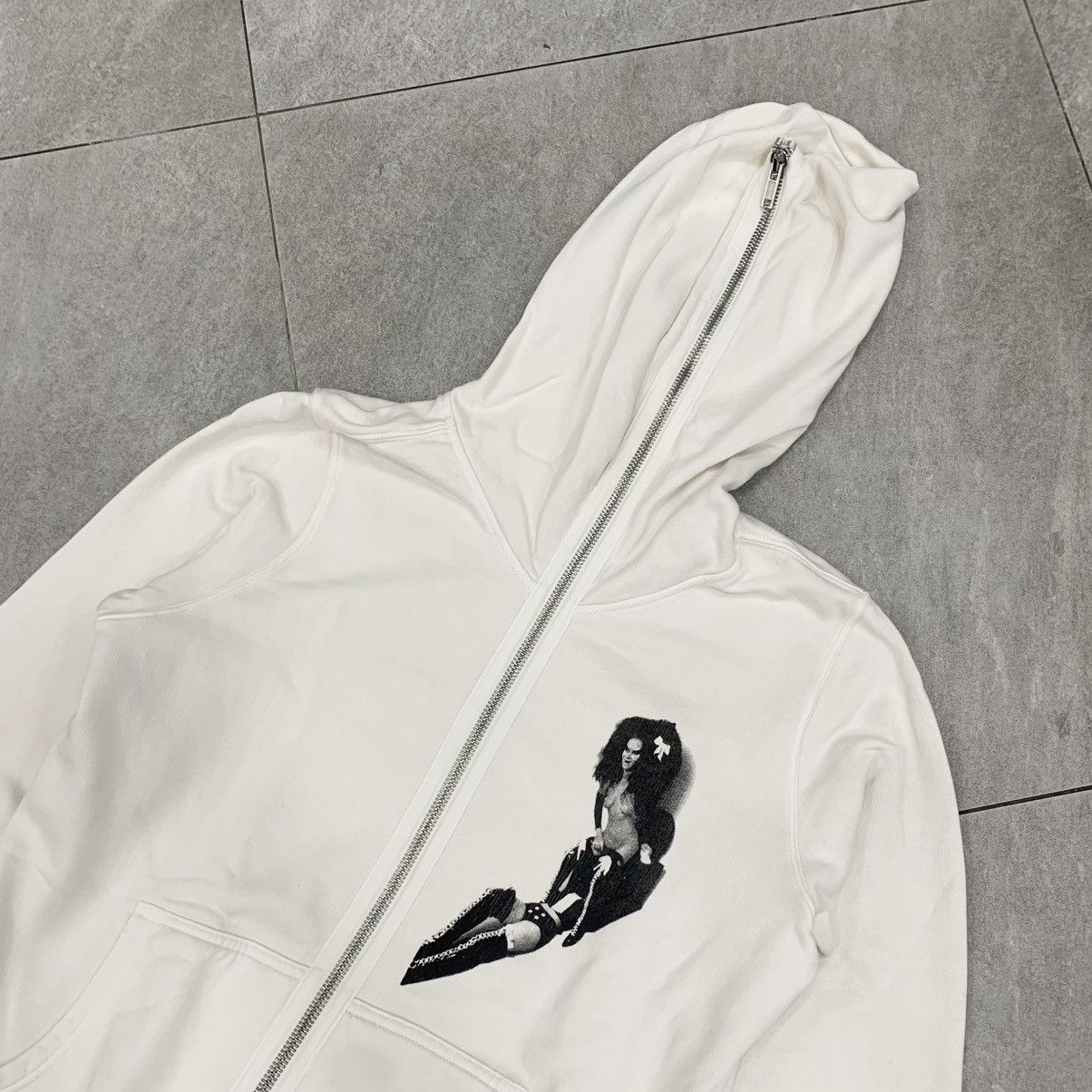 Rick Owens Drkshdw RARE Rick Owens Gimp Hoodie Size US S / EU 44-46 / 1 - 4 Thumbnail