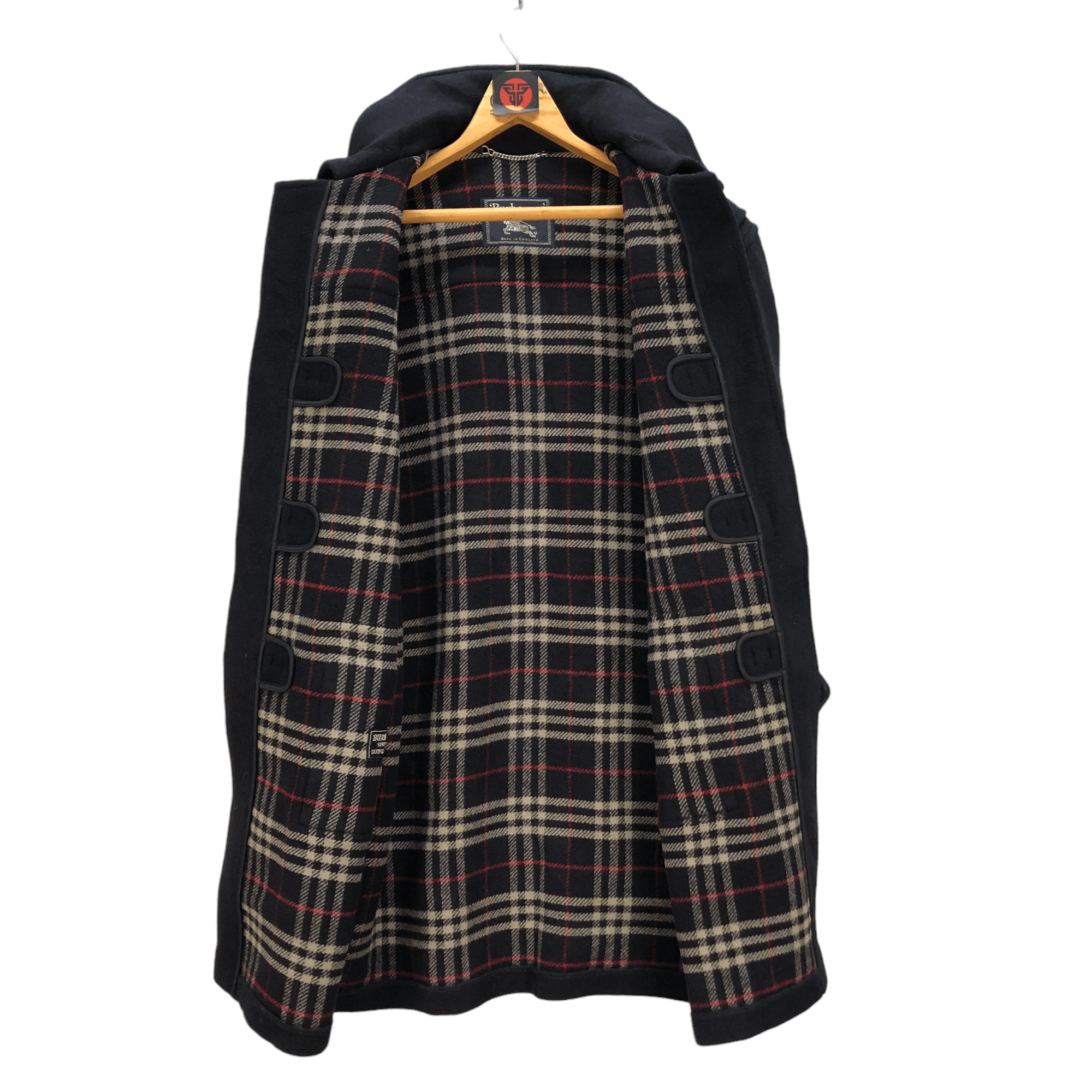 BURBERRYS' MADE IN ENGLAND DUFFLE COAT #6851-91