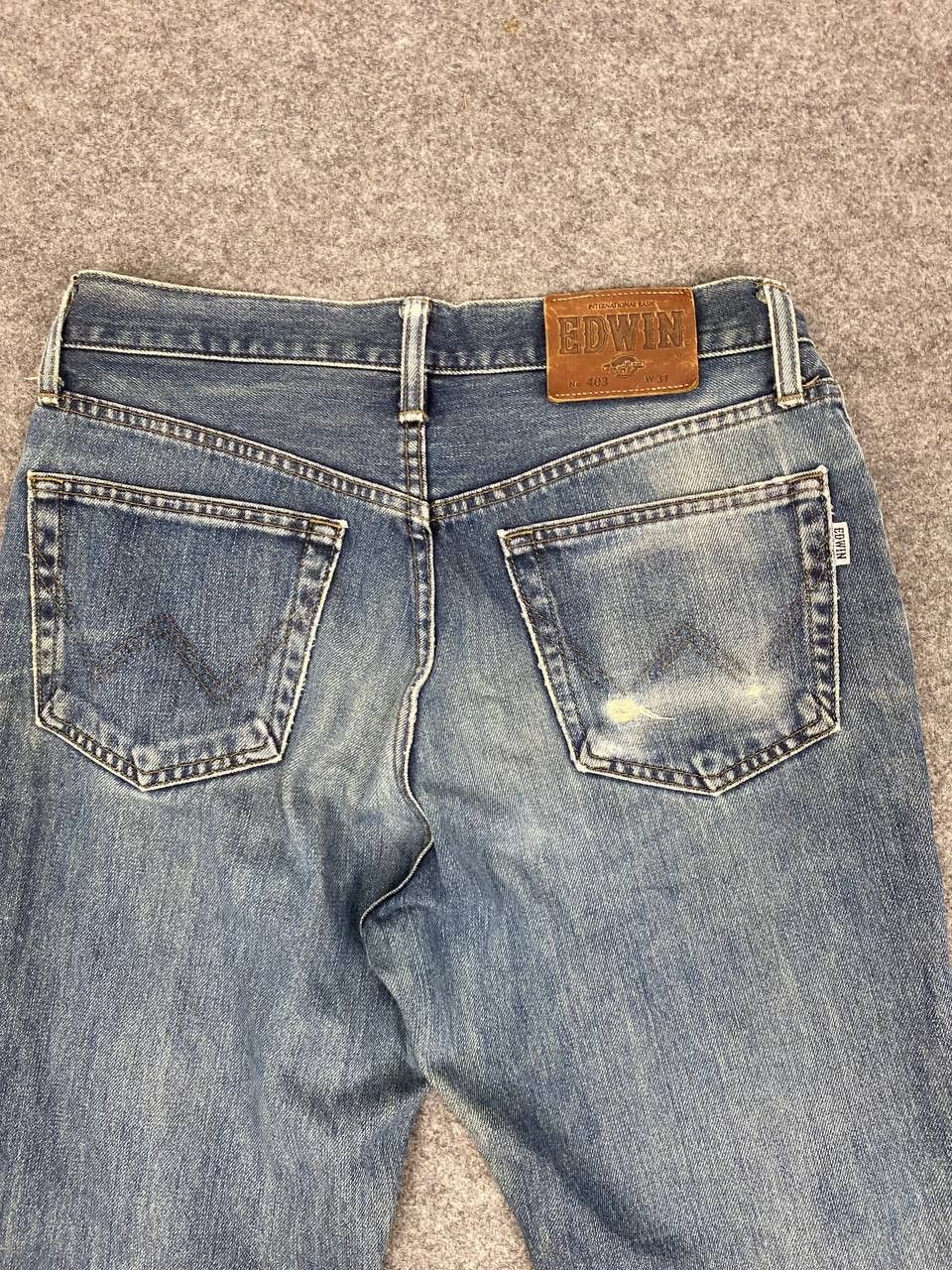 Edwin vintage edwin distressed denim nice design Size US 32 / EU 48 - 3 Thumbnail