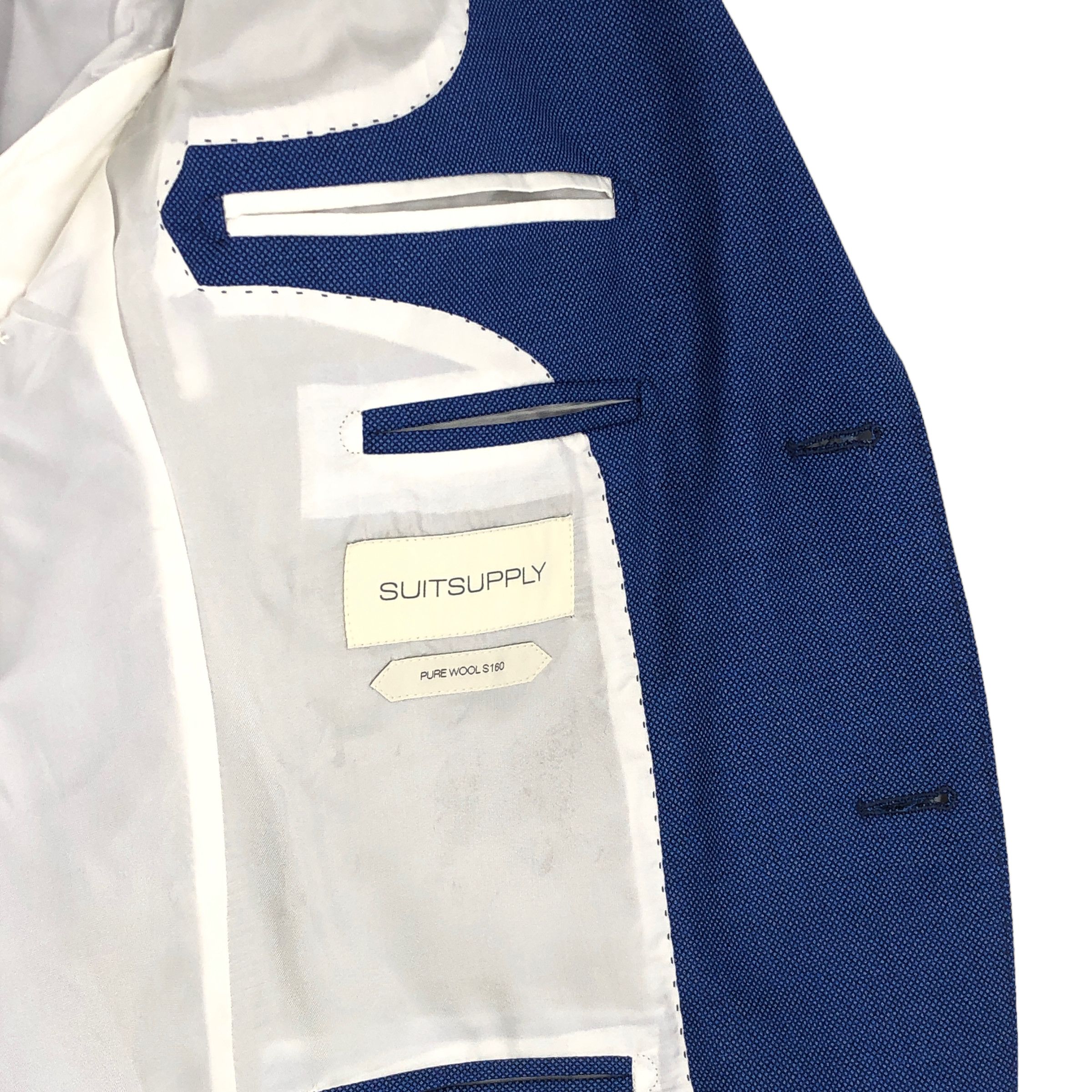 Suitsupply Lazio La Spalla Wool Blazer Size EU:23; UK:36; US:36S Size 36S - 7 Thumbnail