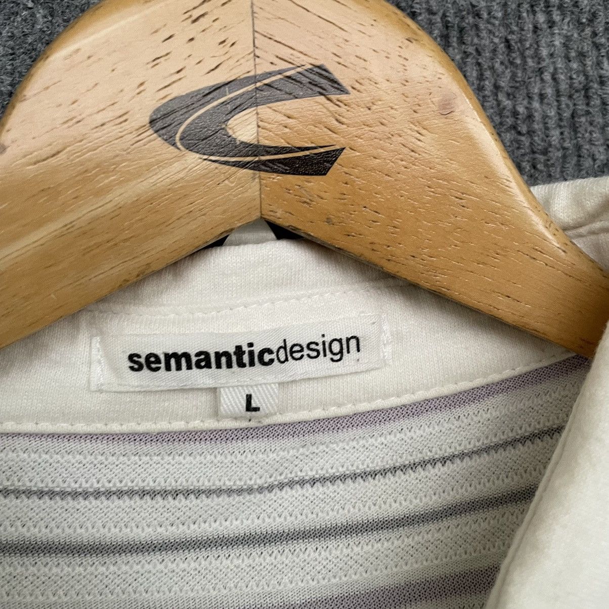 Hysteric Glamour × If Six Was Nine × semanticdesign Semantic Design Stripes Polo T Shirt Size US M / EU 48-50 / 2 - 3 Thumbnail