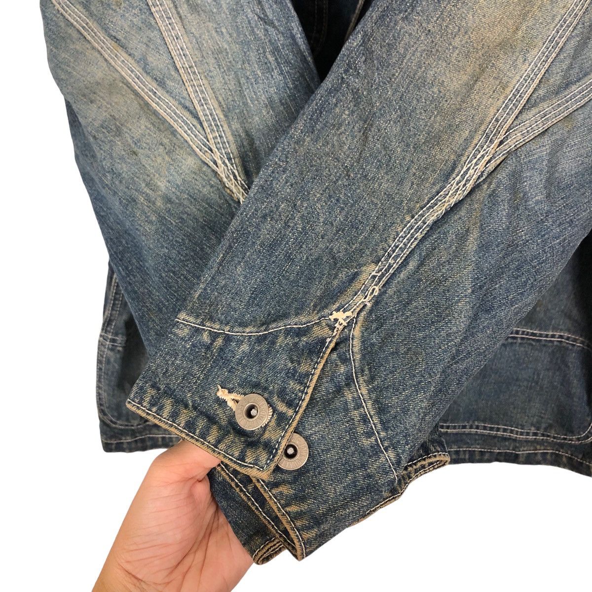 Japanese Brand 🔥Chore Denim Work Jacket Big John USA Toyo Enterprise Size US L / EU 52-54 / 3 - 12 Thumbnail