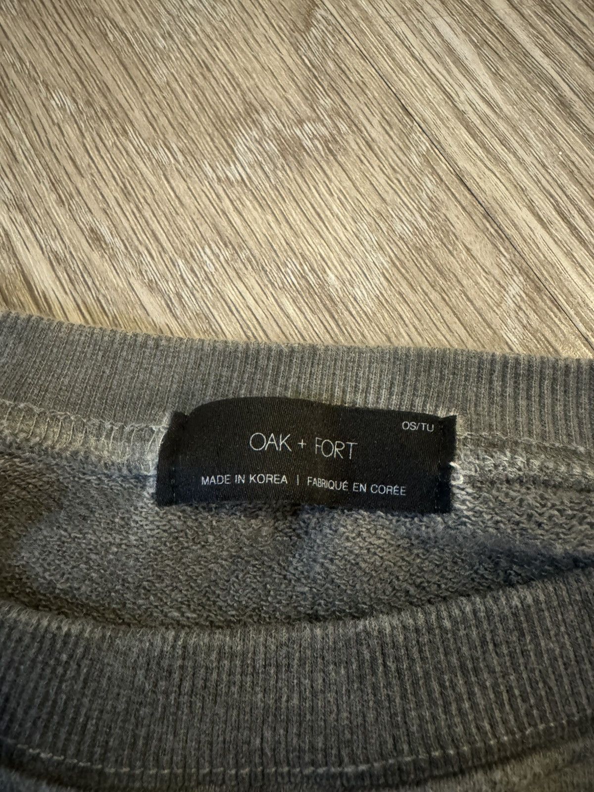 Oak + Fort Oak+Fort Cropped Crewneck Sweatshirt Size US S / EU 44-46 / 1 - 3 Thumbnail