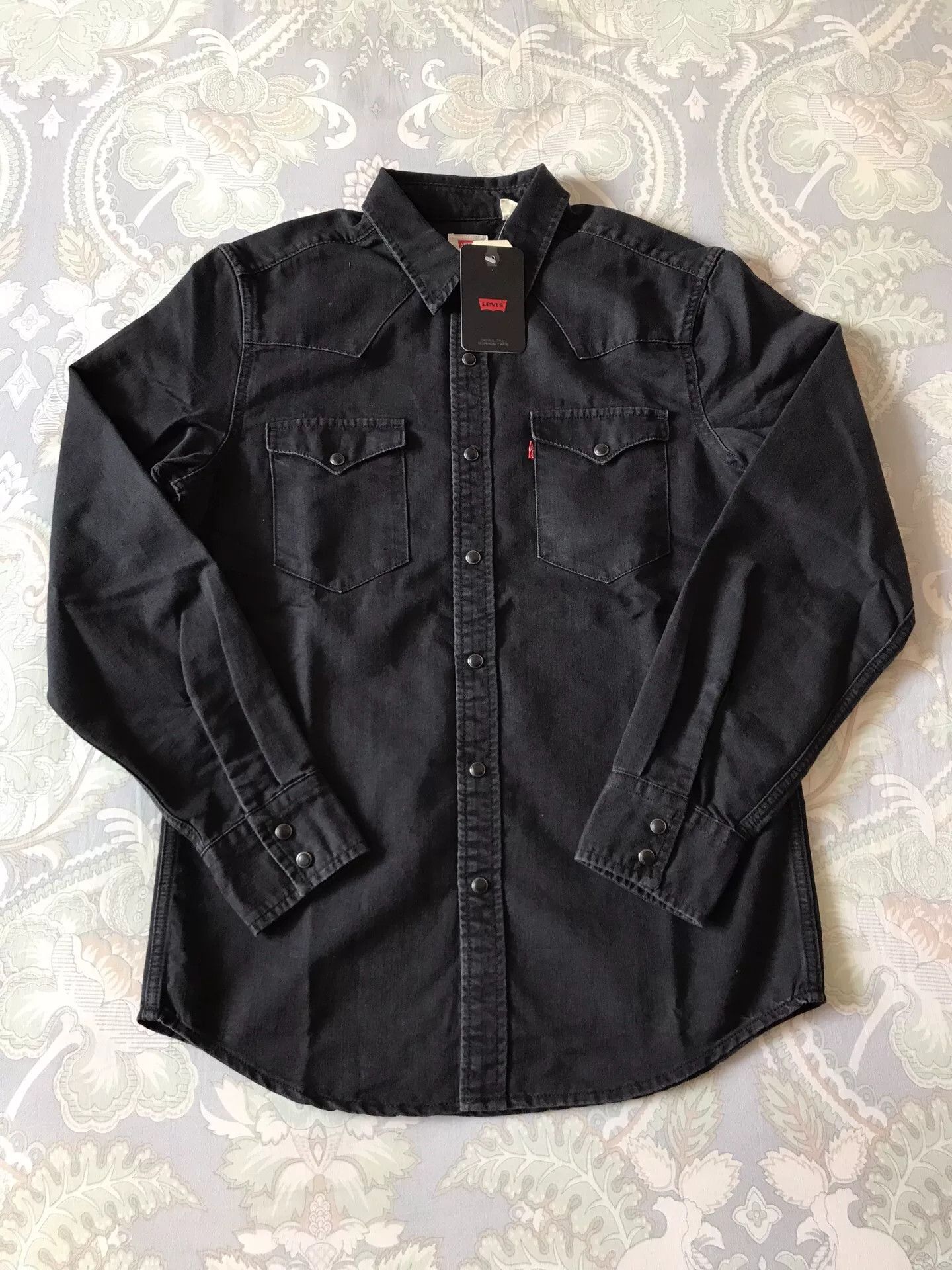 Levi's Levi's Western Denim Shirt 85745-0000 Size US S / EU 44-46 / 1 - 1 Thumbnail