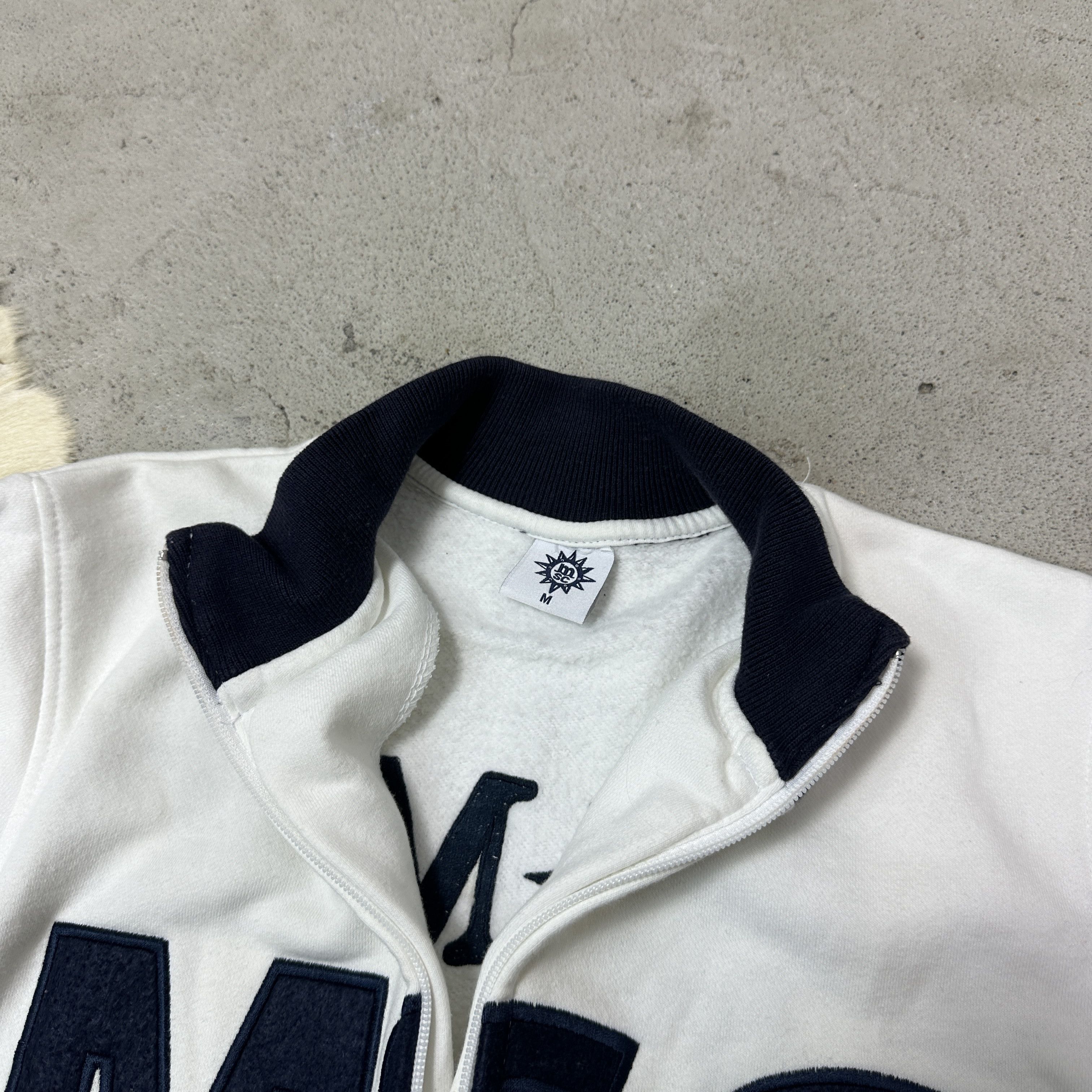 Vintage Vintage Blokecore Sporty MSC Italia Zipped Sweatshirt Y2K Size US M / EU 48-50 / 2 - 5 Thumbnail