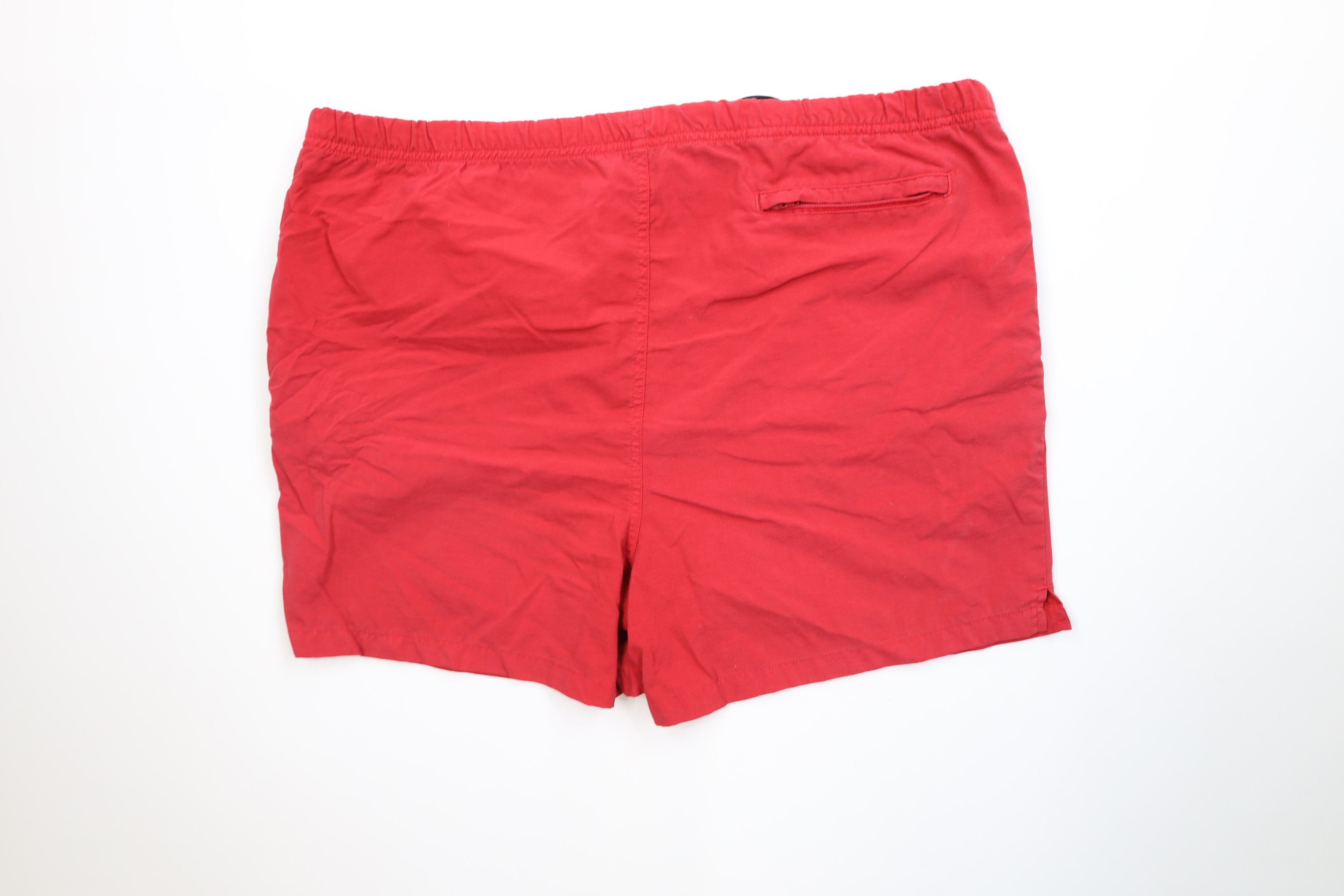 Nautica Vintage 90s Nautica Competition Above Knee Shorts Red Size US 36 / EU 52 - 11 Thumbnail