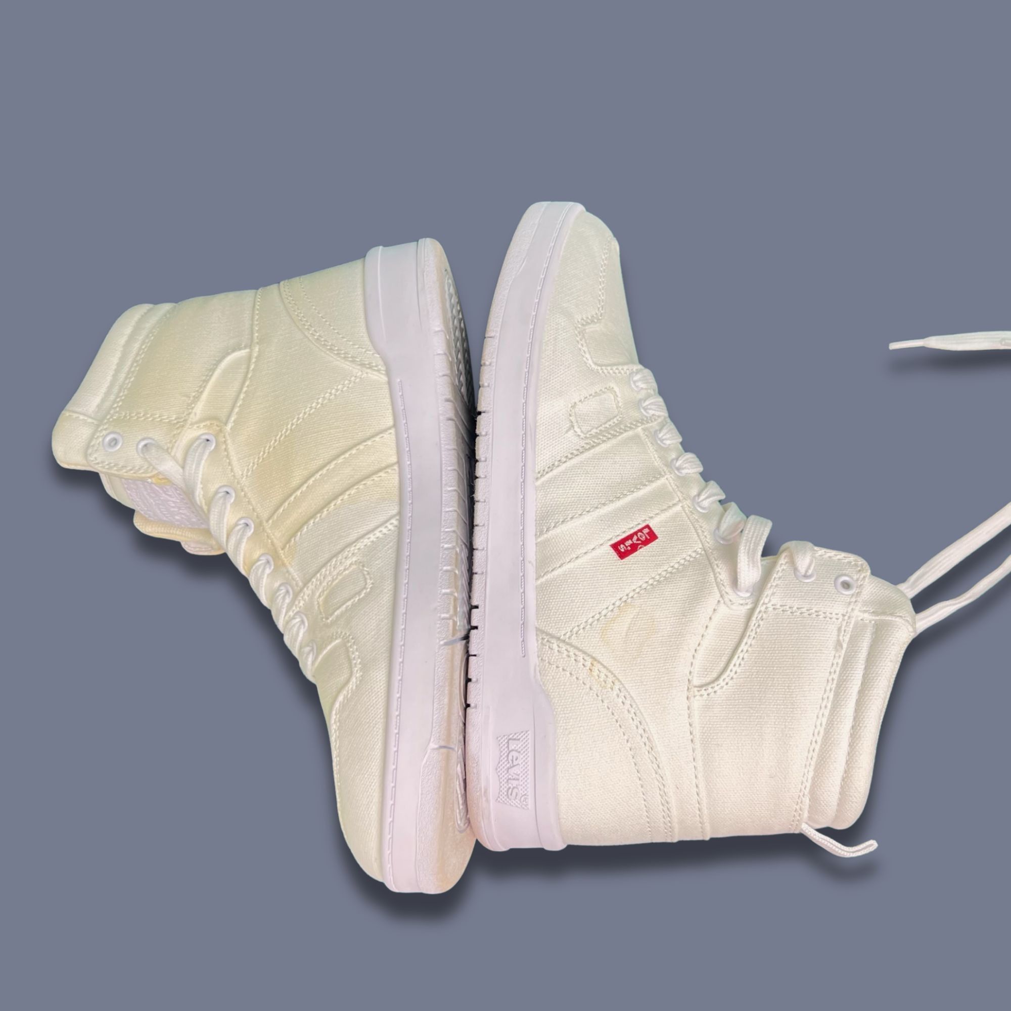 Levi's Levis Womens BB Hi CVS Sneakers Lace-Up High-Top Shoes Size Size US 8 / IT 38 - 6 Thumbnail
