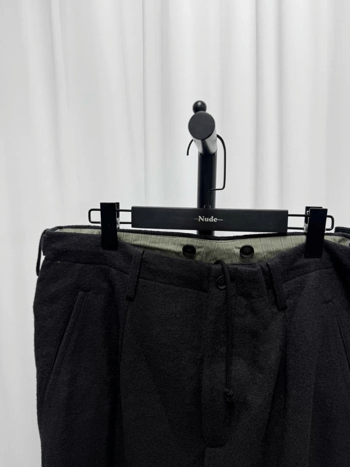 Yohji Yamamoto Sz 2 Yohji Yamamoto Pour Homme 老虎残梦 Wool Trousers-2507 Size US 32 / EU 48 - 3 Thumbnail