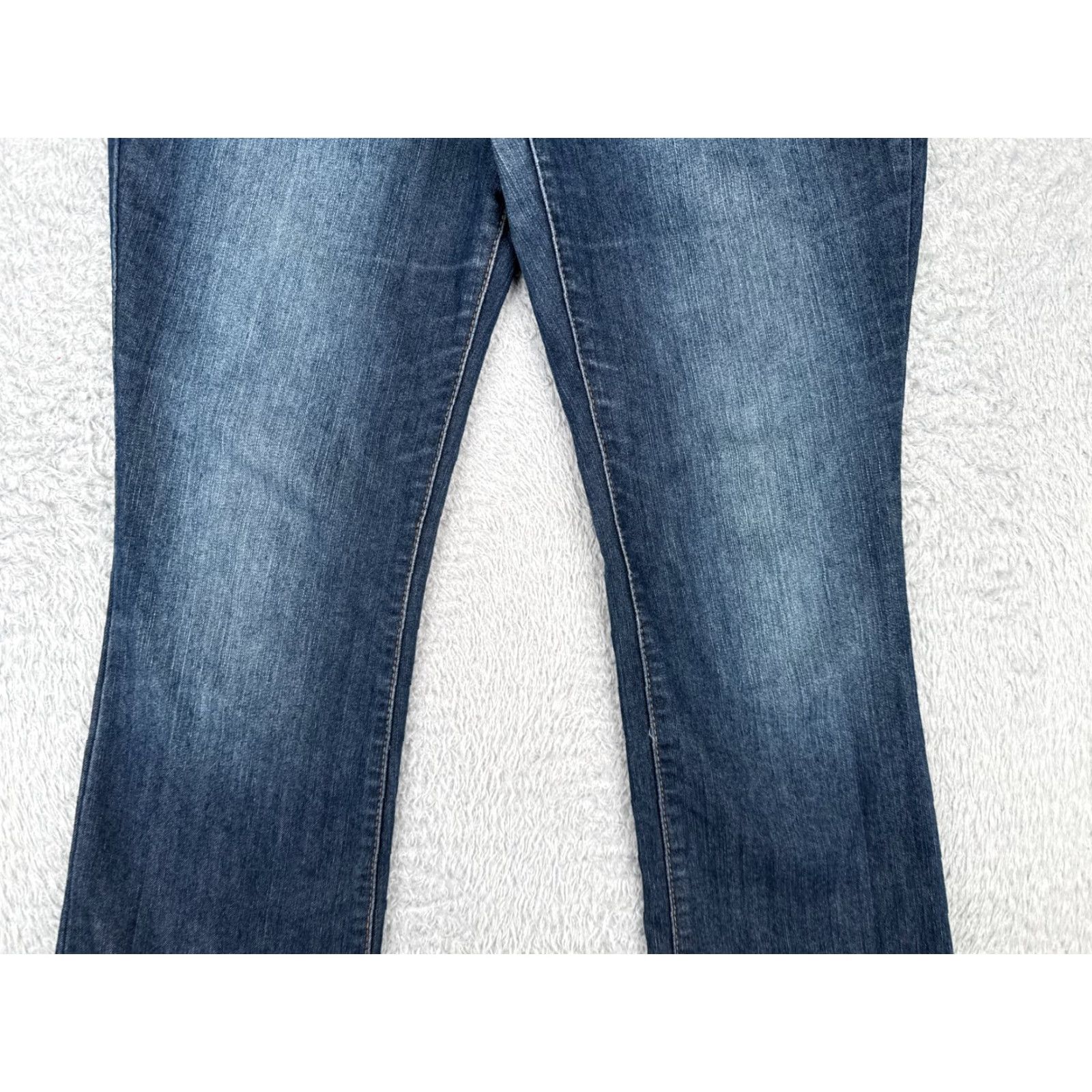Faded Glory Faded Glory Jeans Womens 10P Blue Denim Stretch Bootcut Cotton Blend 32x30 Size 32" / US 10 / IT 46 - 3 Thumbnail