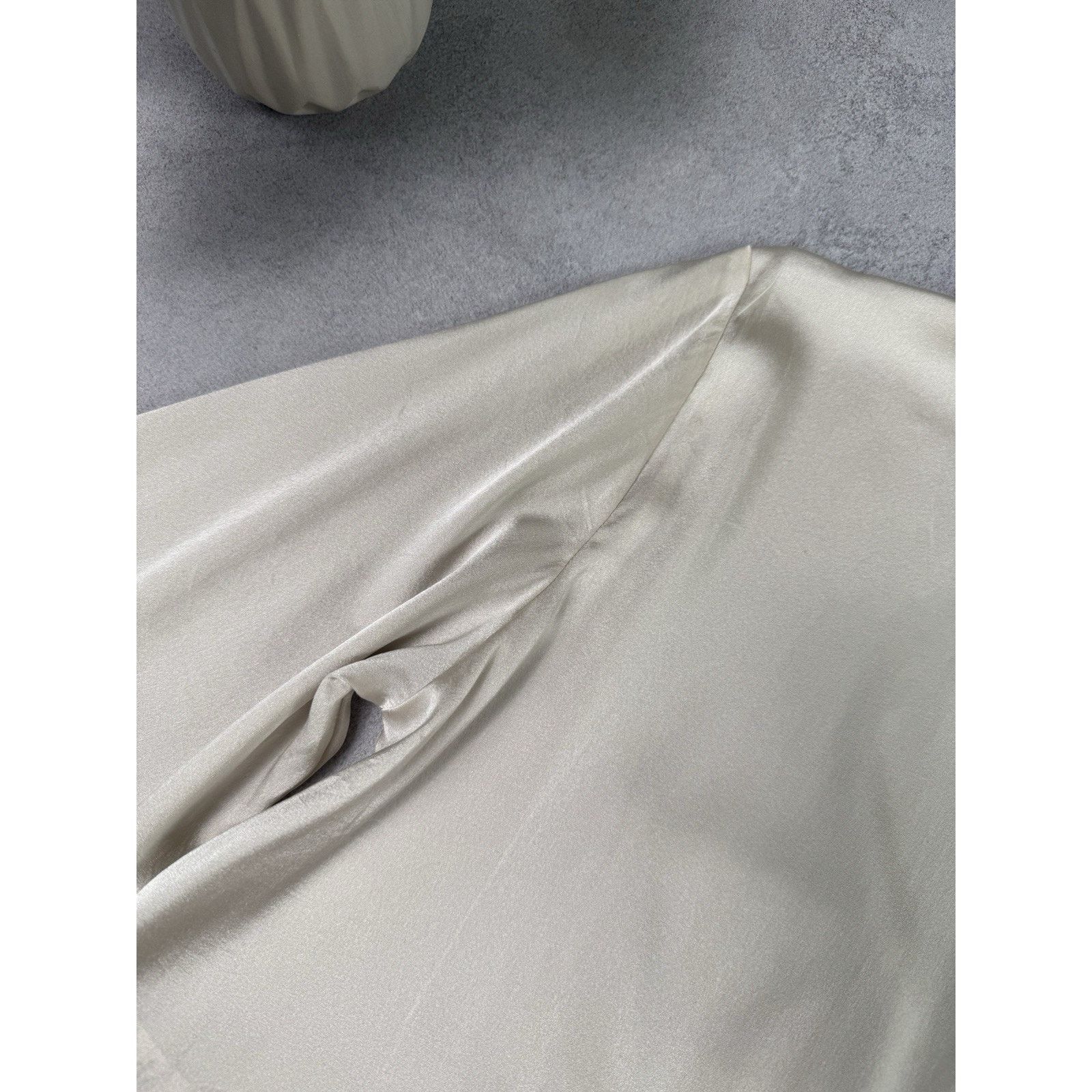 Transit Transit Par Such Beige Silk Super Lightweight Blouse Sz 4 Size S / US 4 / IT 40 - 19 Thumbnail
