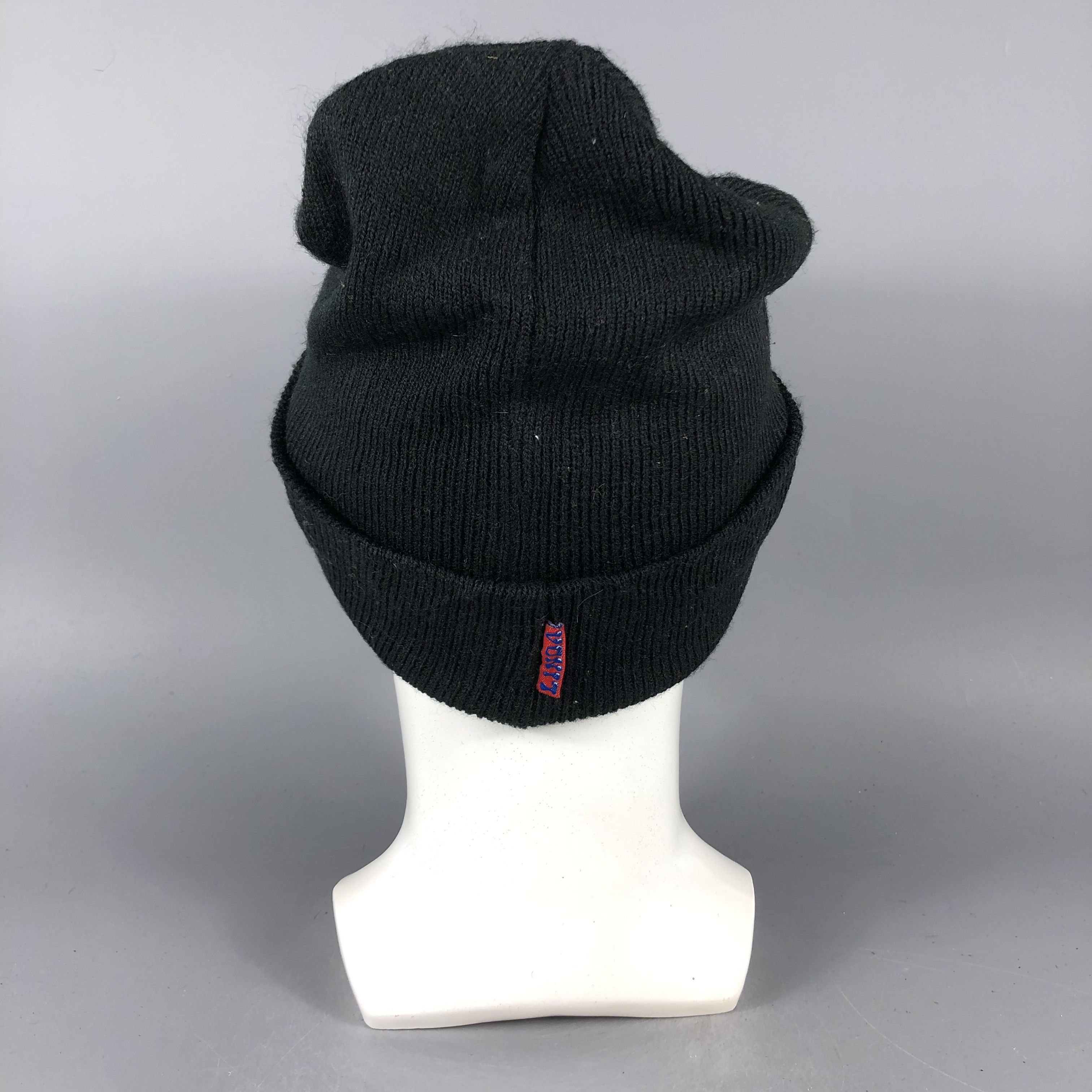 Vintage Linda Marijuana Black Beanie Snow Hat Snow Cap -D825 Size ONE SIZE - 2 Thumbnail