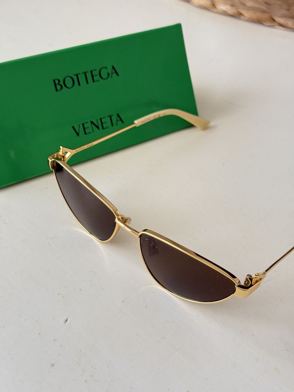 Bottega Veneta Bottega Veneta Sunglasses Bv 1186 S Gold Size ONE SIZE - 3 Thumbnail