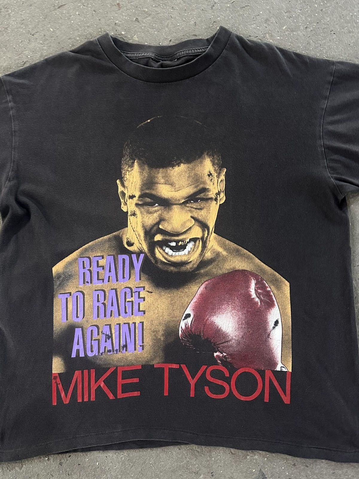 Rap Tees Vintage Mike Tyson vs. George Foreman Size US M / EU 48-50 / 2 - 2 Thumbnail