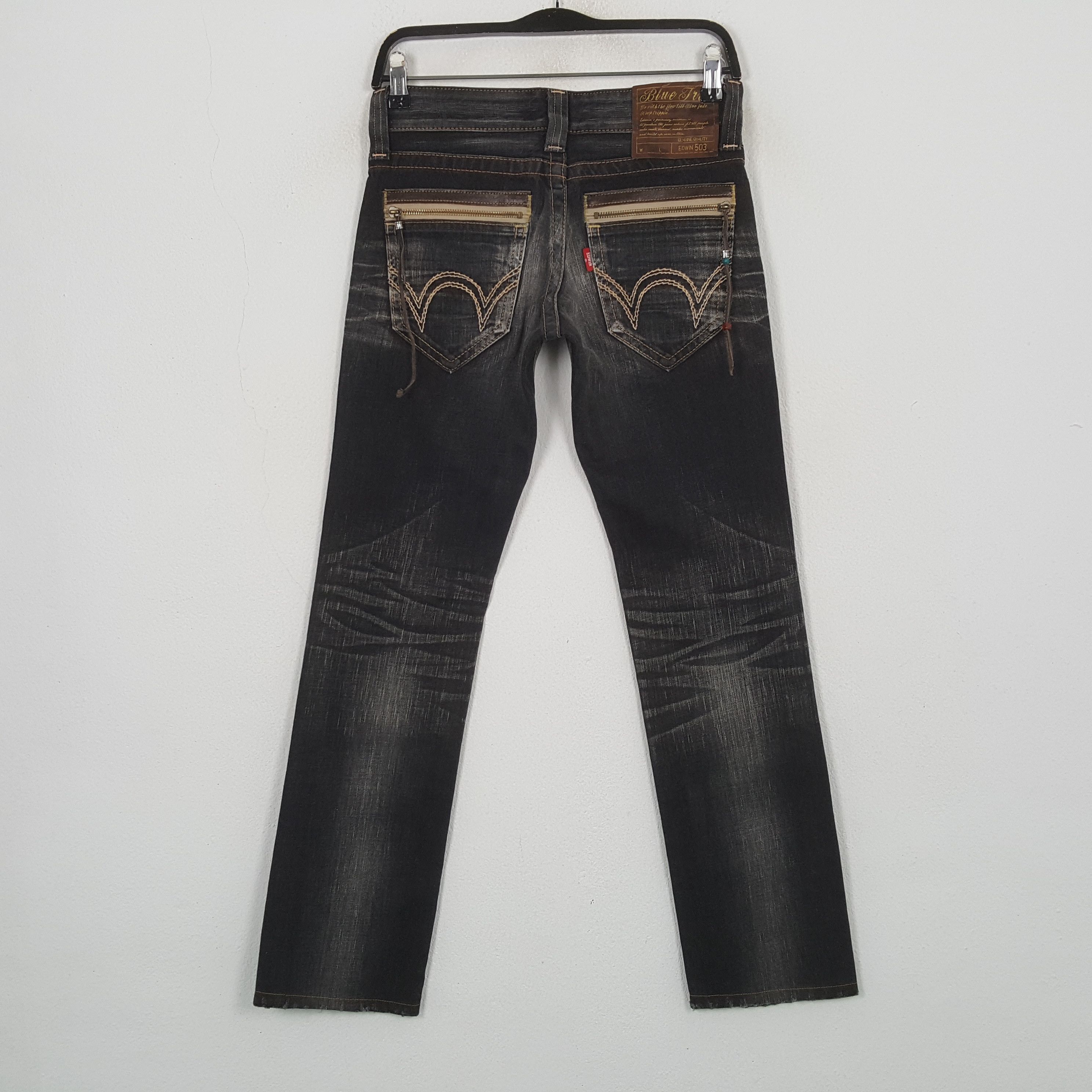 Edwin Edwin 503 Streetwear Style Jeans RR30 Size 28" / US 6 / IT 42 - 4 Thumbnail