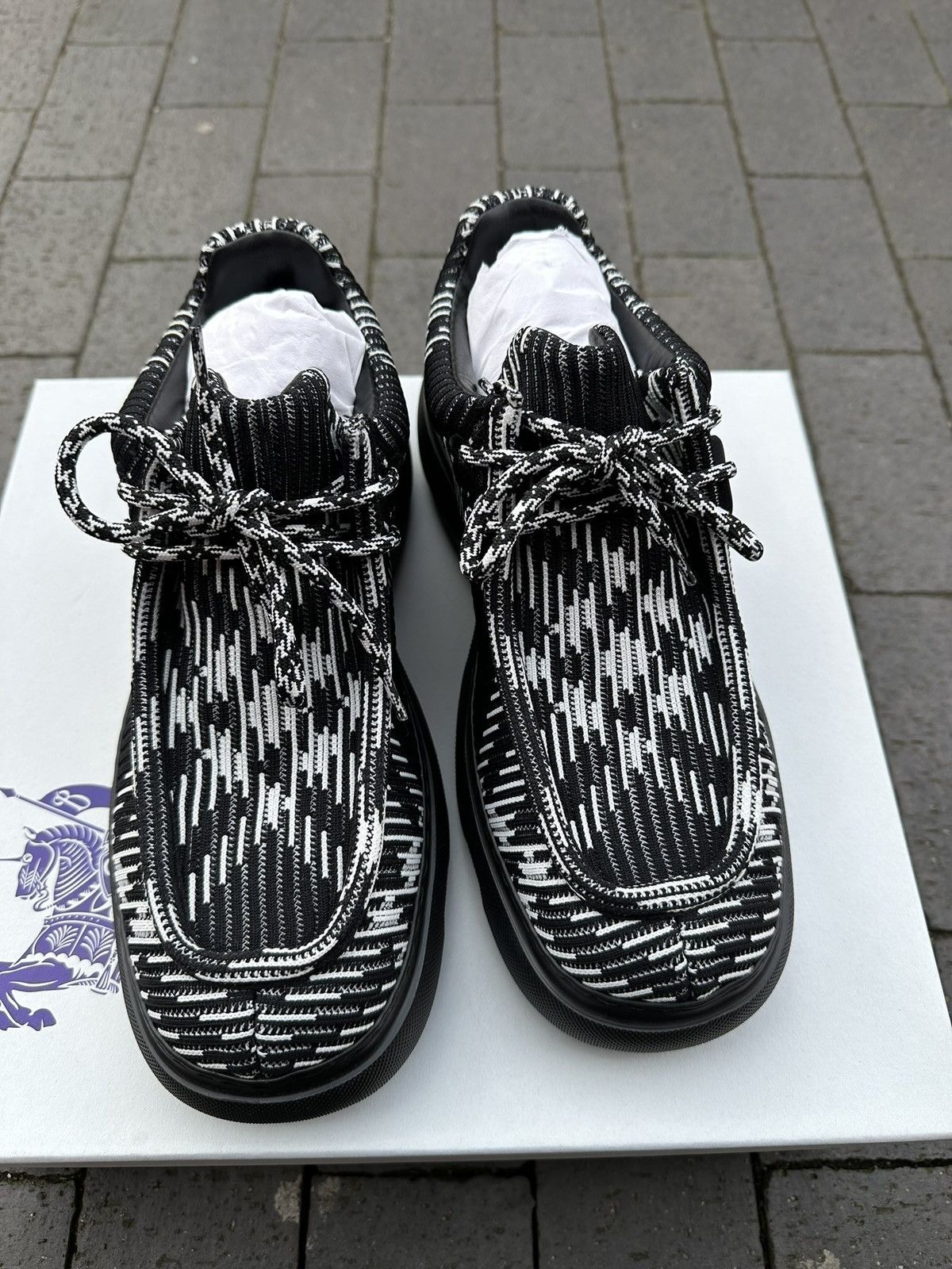 Burberry Burberry checked round-toe derby shoes Size US 8 / EU 41 - 2 Thumbnail