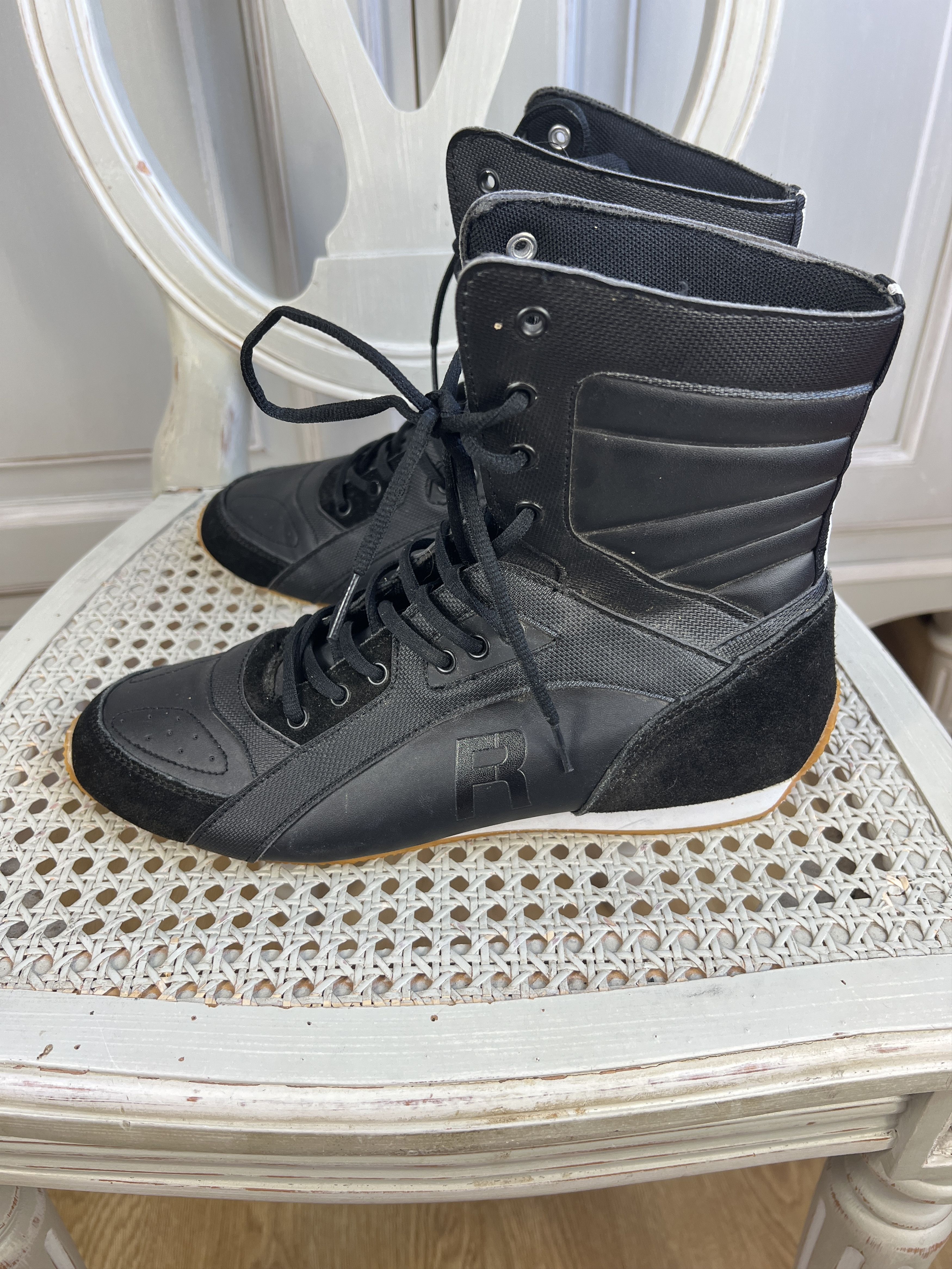 Other y2k fighter high boxing moto boots wresling vintage Size US 9.5 / EU 42-43 - 2 Thumbnail