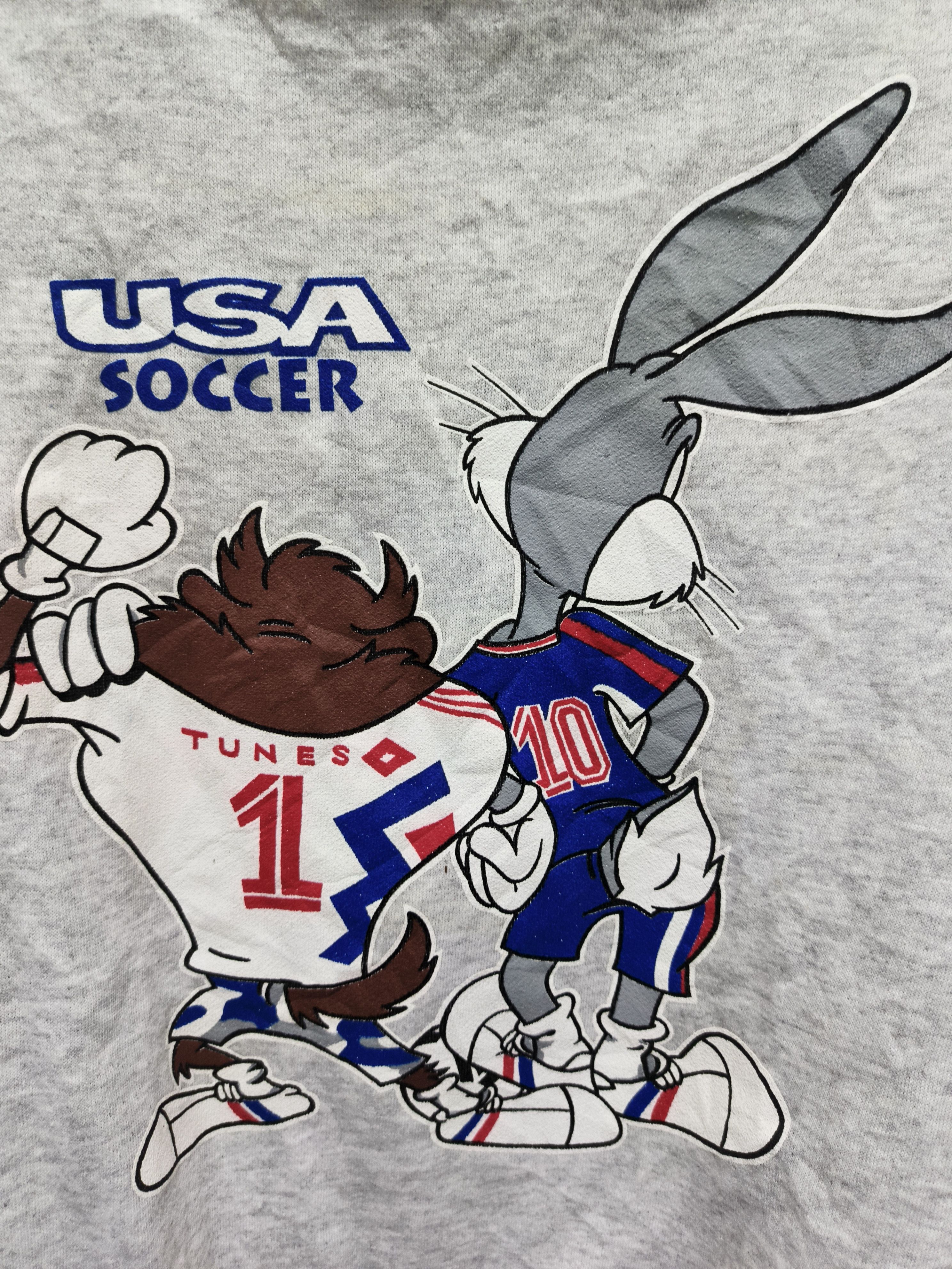 Vintage Vintage 1998 USA Soccer Crewneck Sweatshirt Santee Size US L / EU 52-54 / 3 - 4 Thumbnail