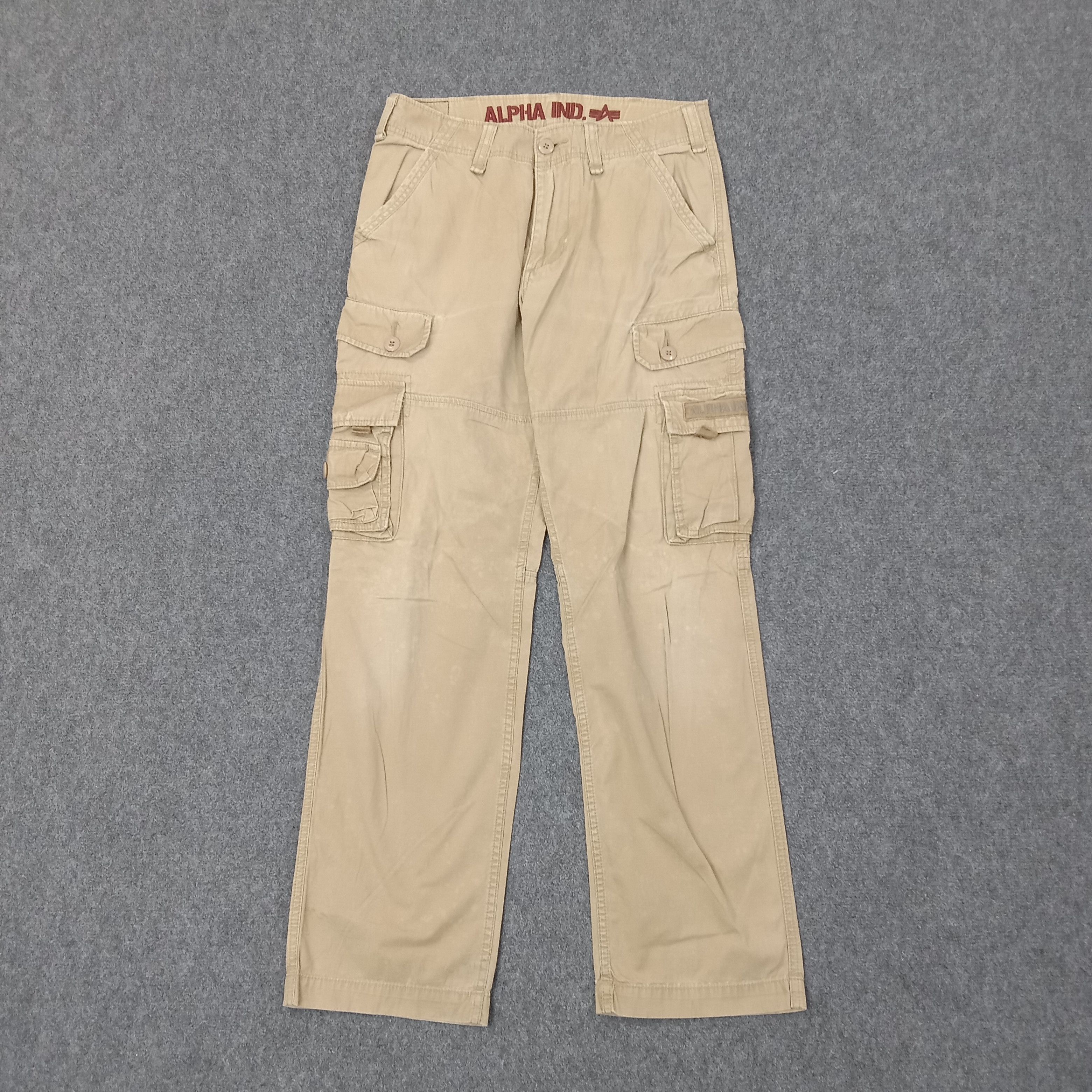 Alpha Industries Alpha Industries American Style Cargo Pants C244N4 Size US 31 - 1 Thumbnail