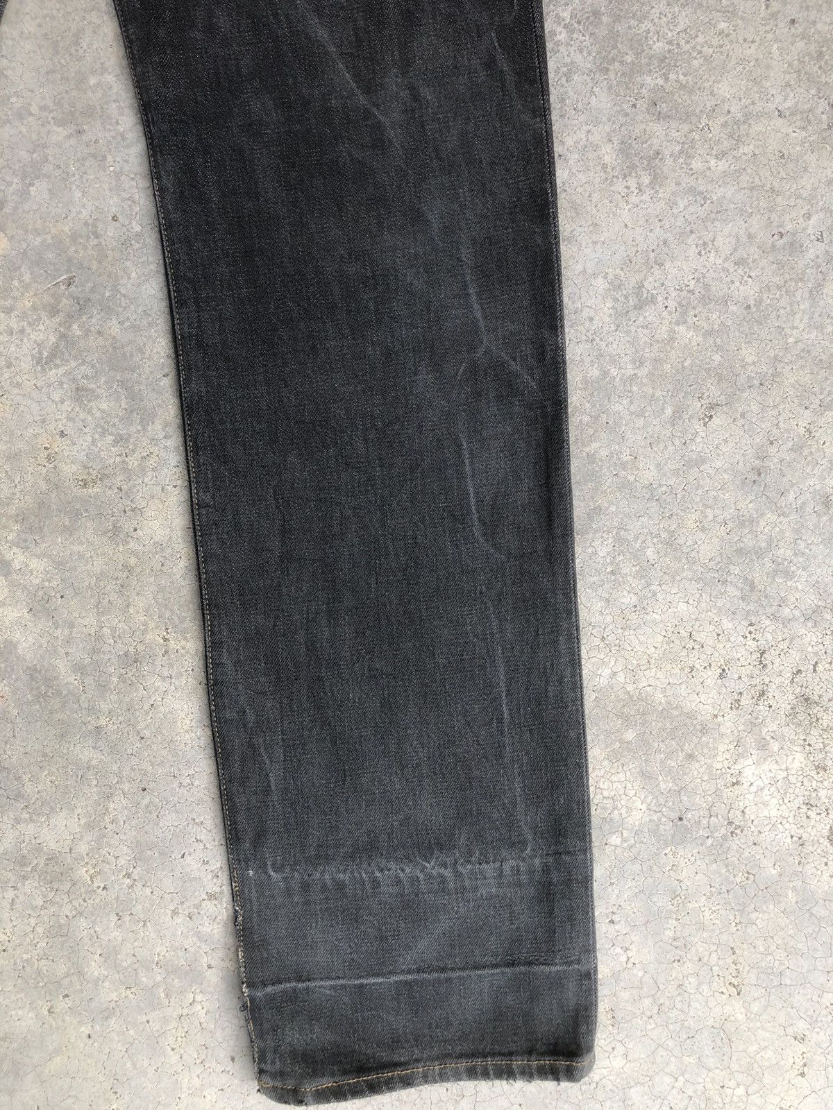 Japanese Brand Comme Ca Du Selvedge Denim Distressed Jeans Size US 30 / EU 46 - 7 Thumbnail