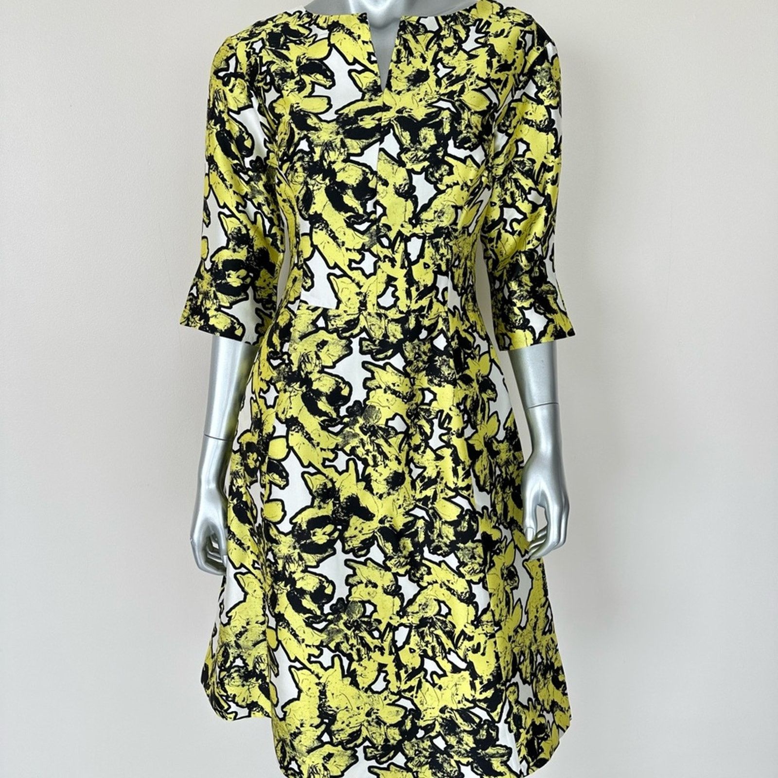 Oscar De La Renta Oscar De La Renta Floral Dress size 6 US Authentic 2500$ Size M / US 6-8 / IT 42-44 - 2 Thumbnail