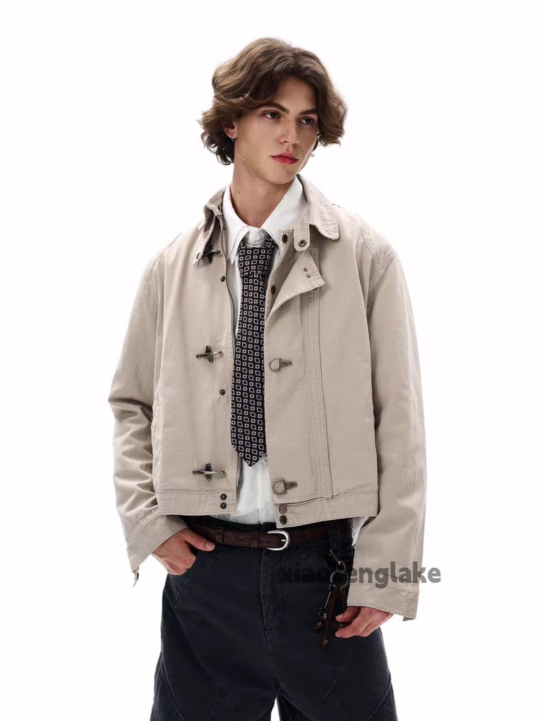 Vintage Utility punk yuppie workwear carpenter cargo jacket Size US XL / EU 56 / 4 - 6 Thumbnail