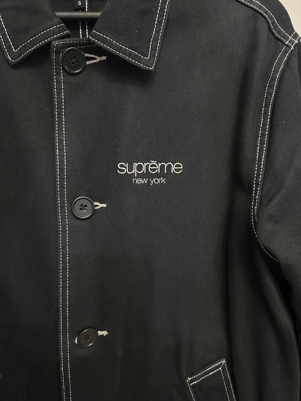 Supreme Supreme Washed Work Cotton Coat Size US S / EU 44-46 / 1 - 2 Thumbnail