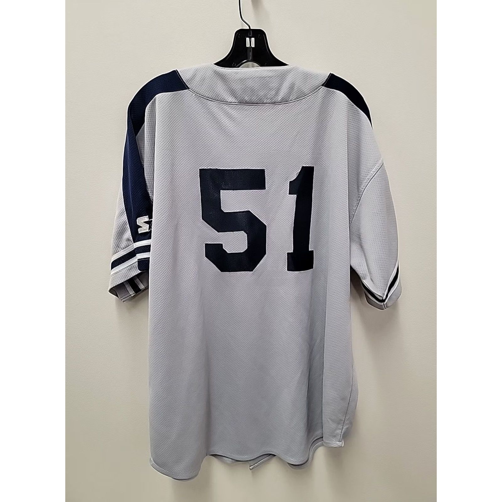 Starter VINTAGE New York Yankees MLB Gray Starter Baseball Jersey XL Williams 90s Mens Jersey Size US XL / EU 56 / 4 - 7 Thumbnail
