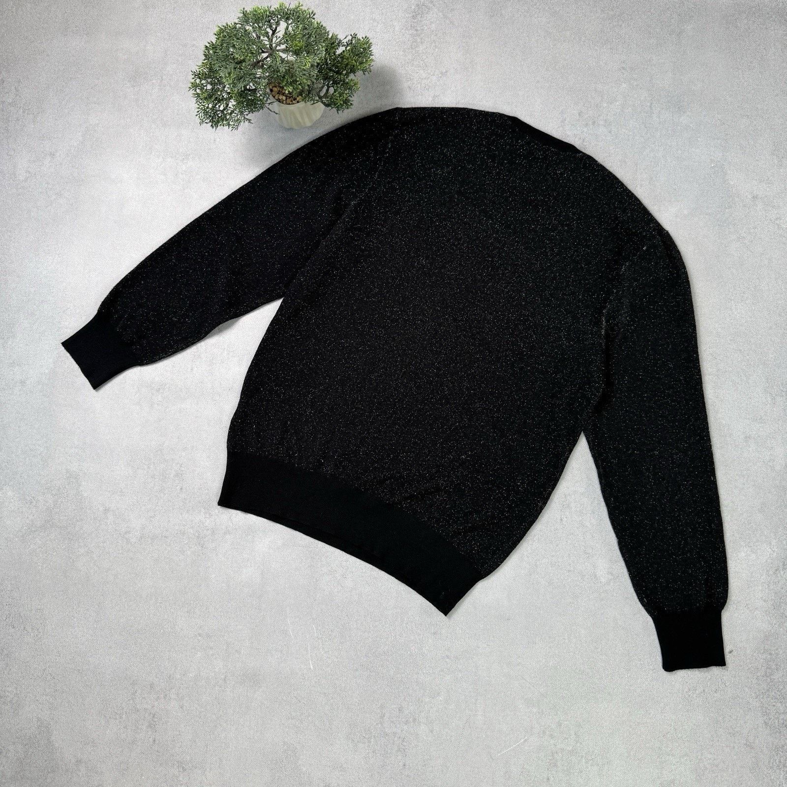 Vintage Danshan Apollo Knit Jumper Sweater Black Men Size L Size US L / EU 52-54 / 3 - 12 Thumbnail