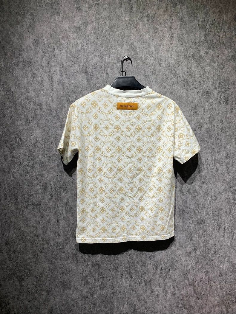 Louis Vuitton Louis Vuitton Beige full print short sleeve 2503-Nextarrow Size US M / EU 48-50 / 2 - 5 Thumbnail
