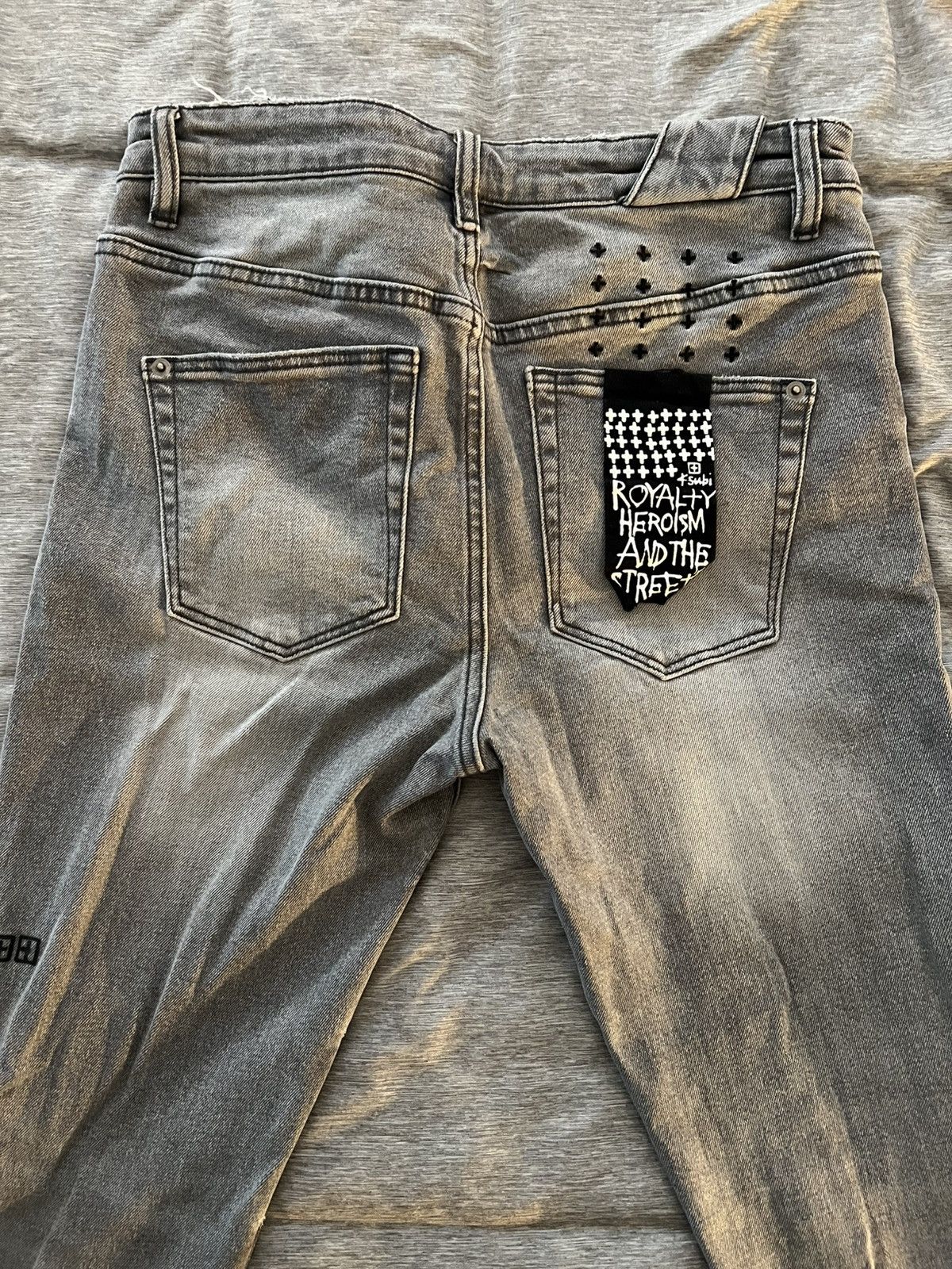 Ksubi Ksubi Jeans Grey Chitch Smokescreen Size US 30 / EU 46 - 5 Thumbnail