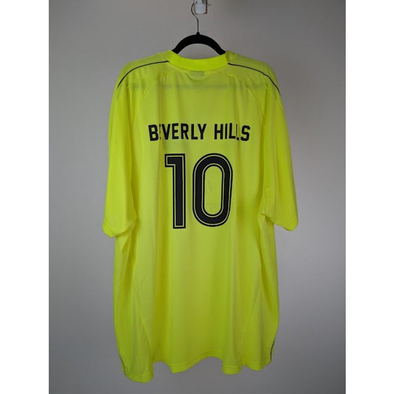 Balenciaga o1rshd1 Soccer Fluo Burly Hi Technical Jersey T-Shirt Yellow Size US XXL / EU 58 / 5 - 9 Thumbnail