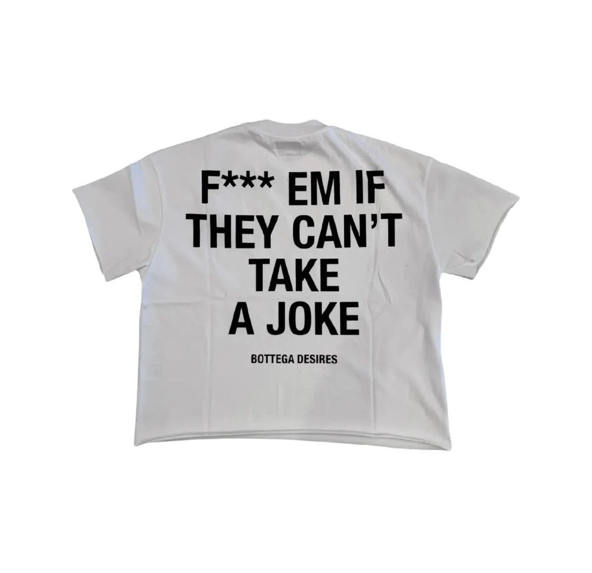 Bottega Desires Bottega Desires 'Fu*k Em' White Tee Size US XL / EU 56 / 4 - 2 Thumbnail
